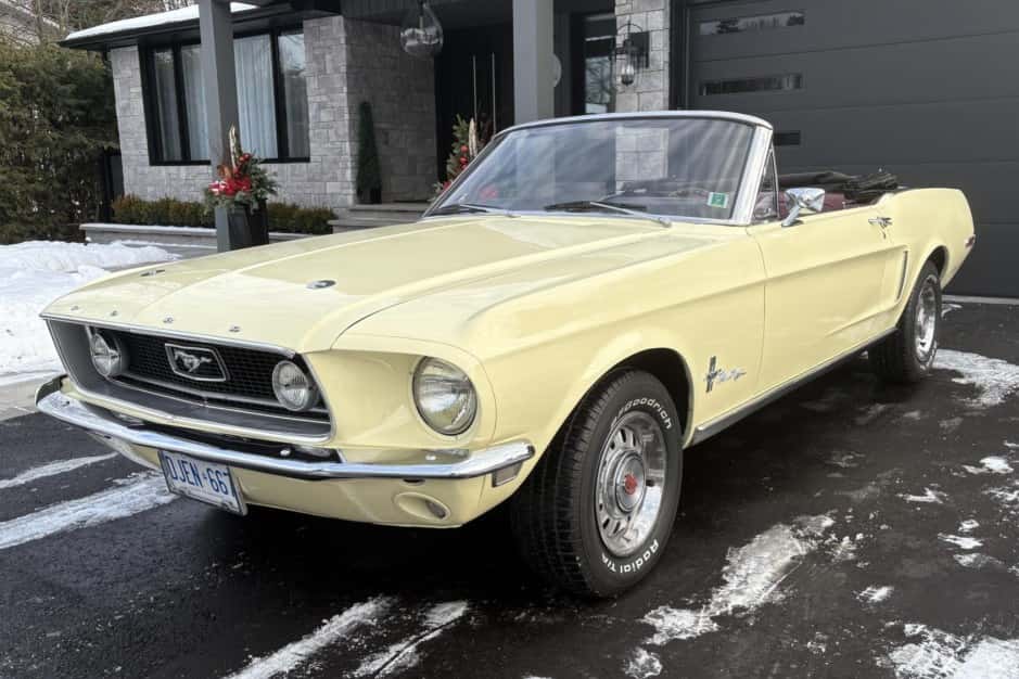 1968 Ford Mustang 1967-1968 sold for $23,456