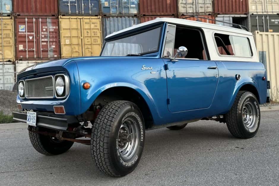 1969 International Harvester Scout 800A sold for $28,025
