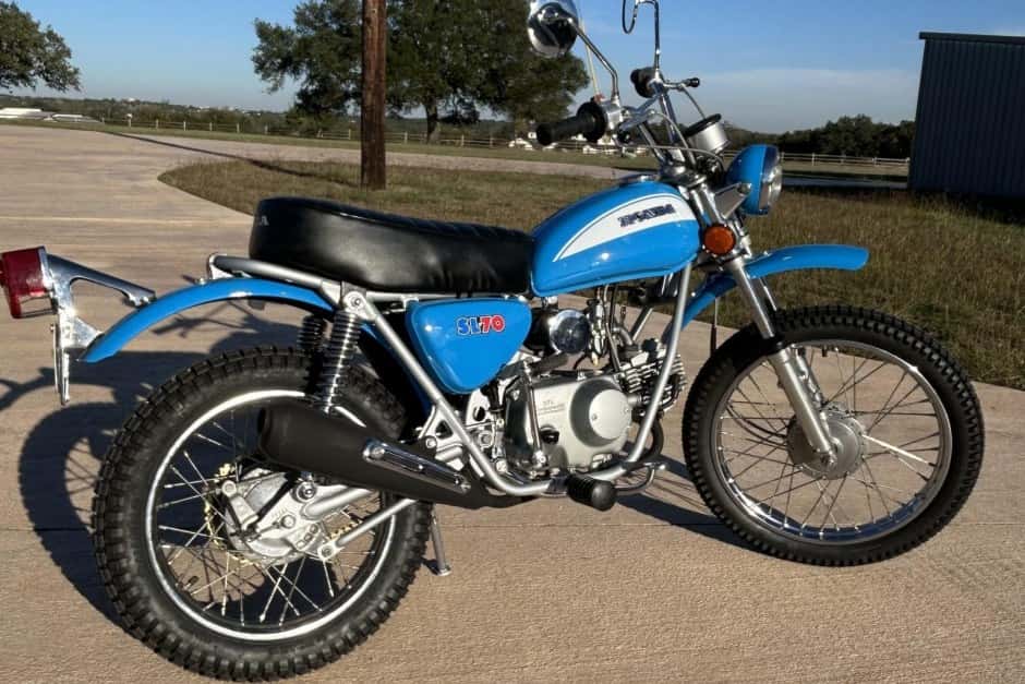 1972 Honda SL Motosport sold for $5,011
