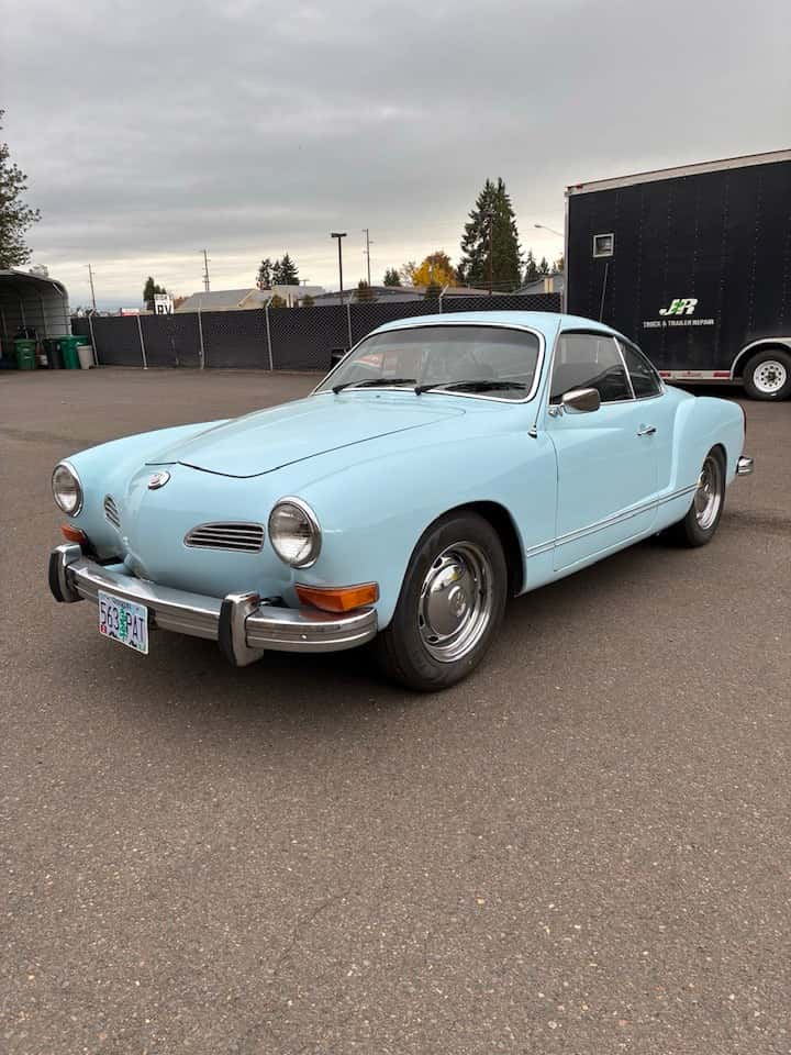 1974 Volkswagen Karmann Ghia  sold for $8,050