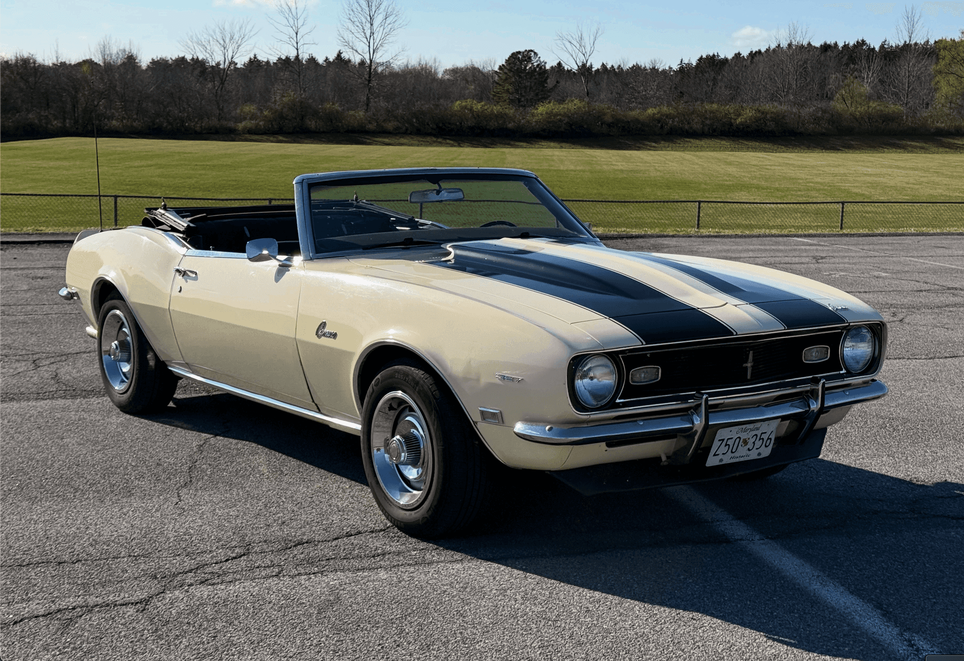 1968 Chevrolet Camaro sold for $21,500