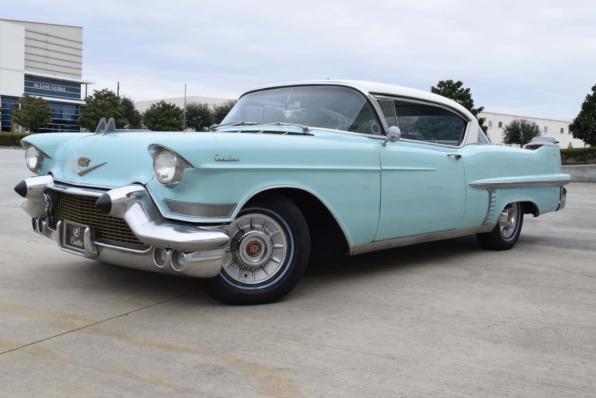 1957 Cadillac Series 62 sold for $9,614