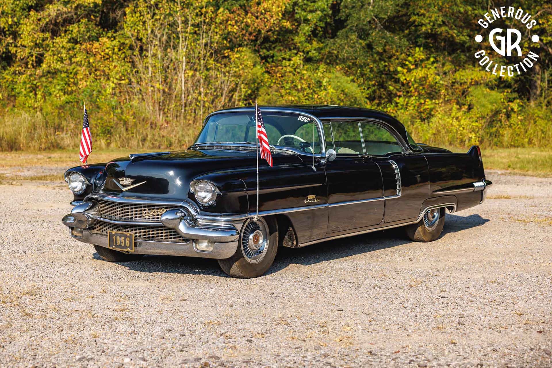 1956 Cadillac Sedan de Ville sold for $17,570