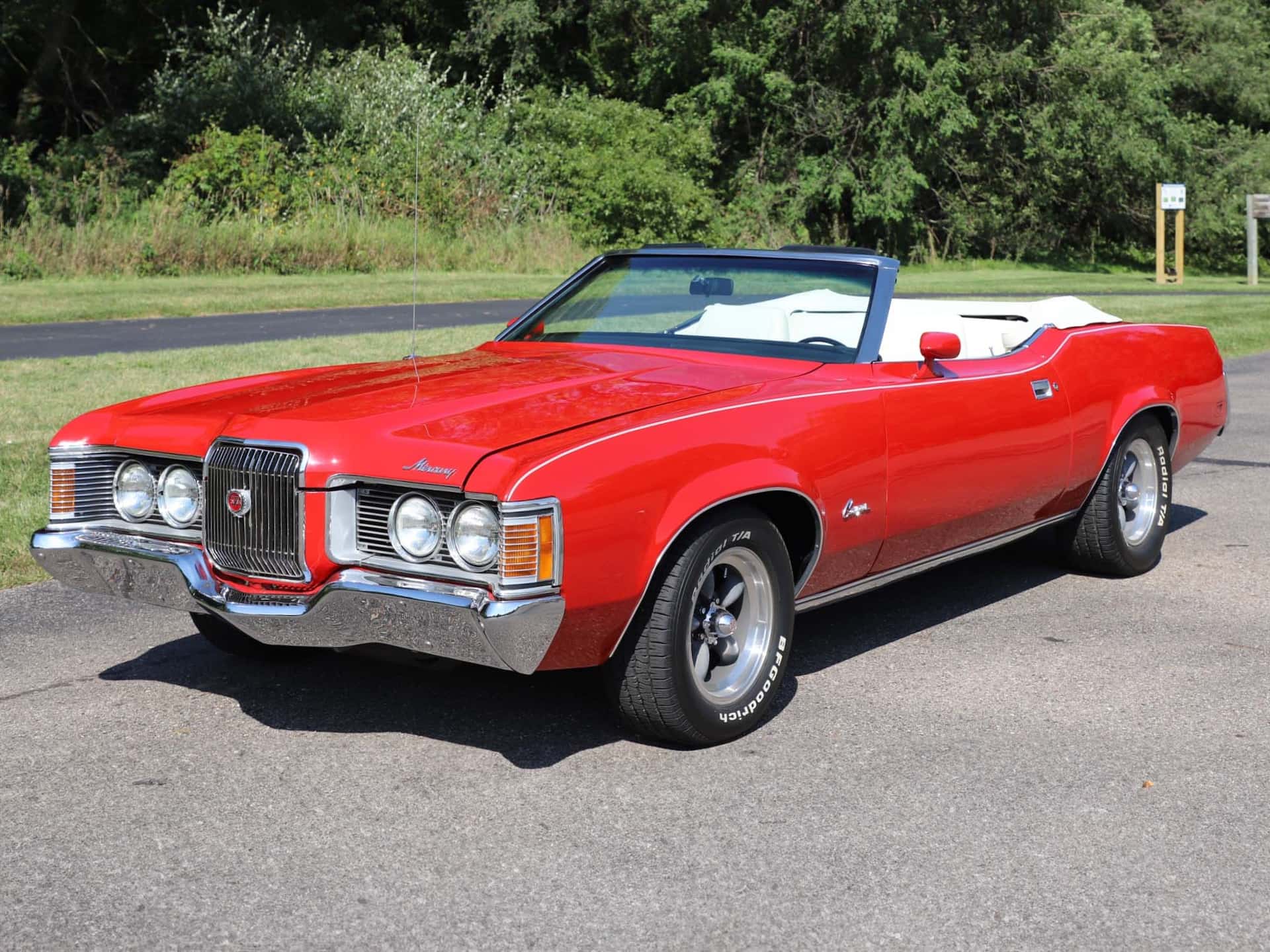 1972 Mercury Cougar XR7 sold for $35,000