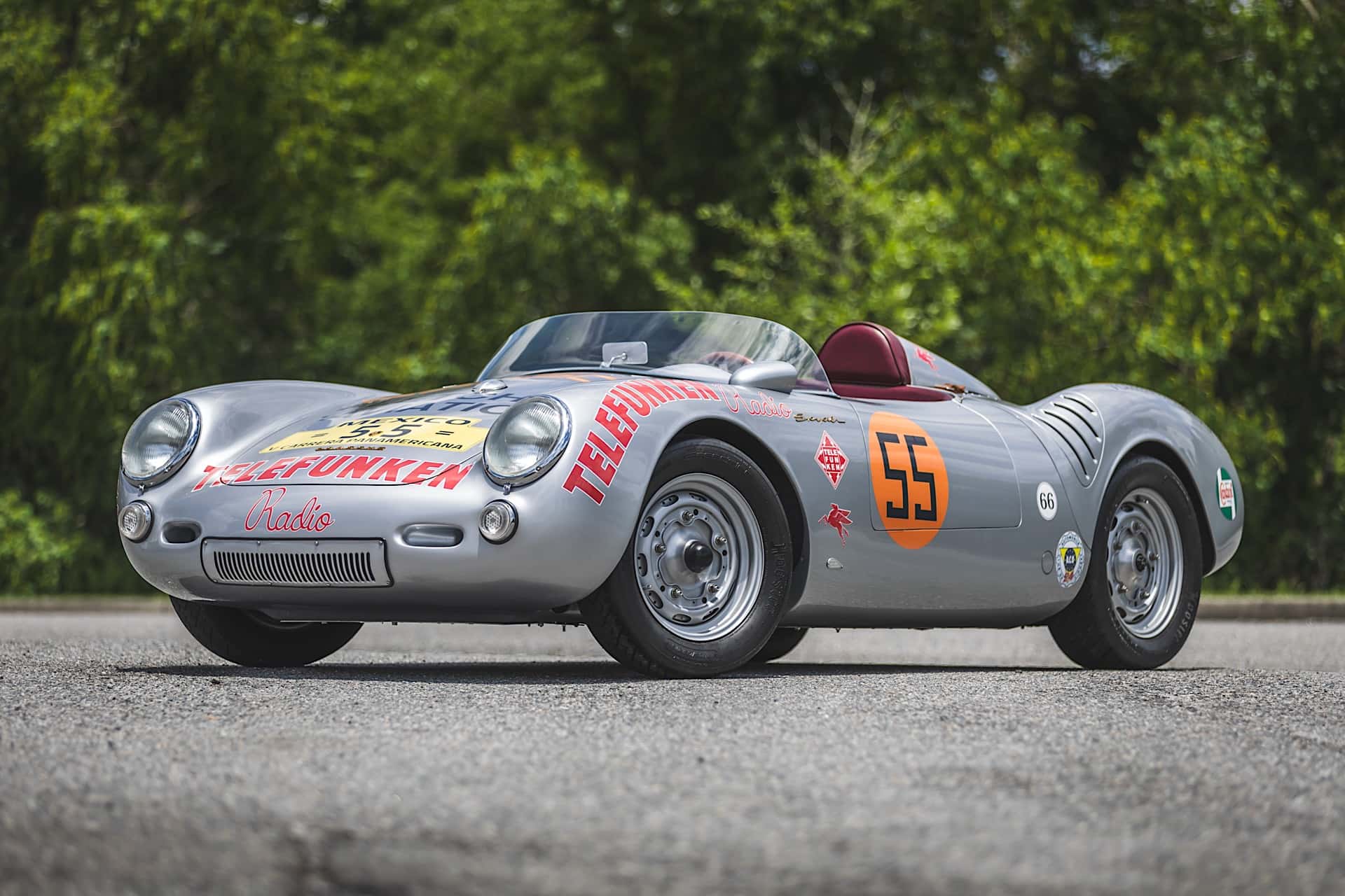 1956 Porsche 550 Spyder sold for $48,250