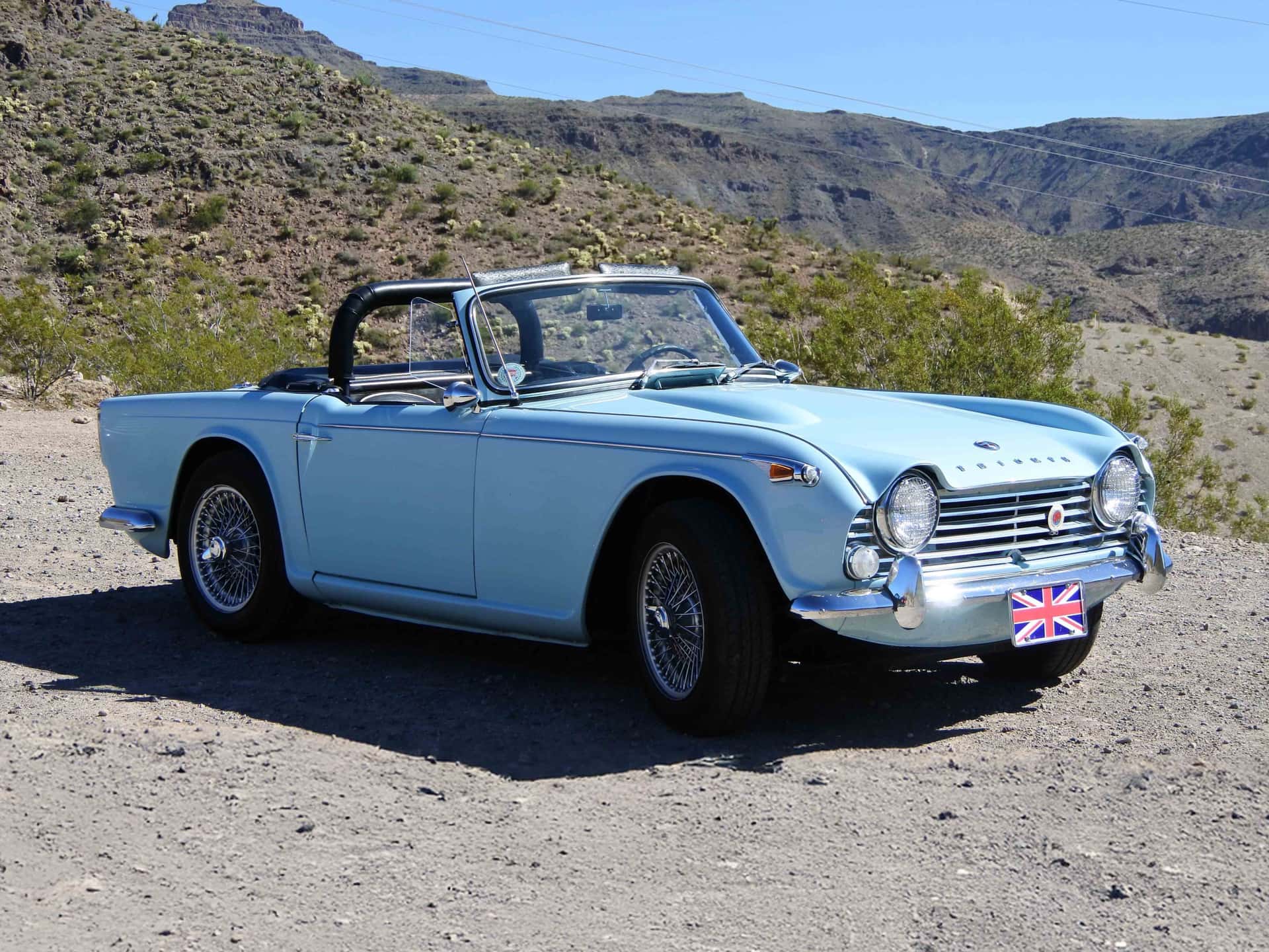 1966 Triumph TR4A sold for $15,000