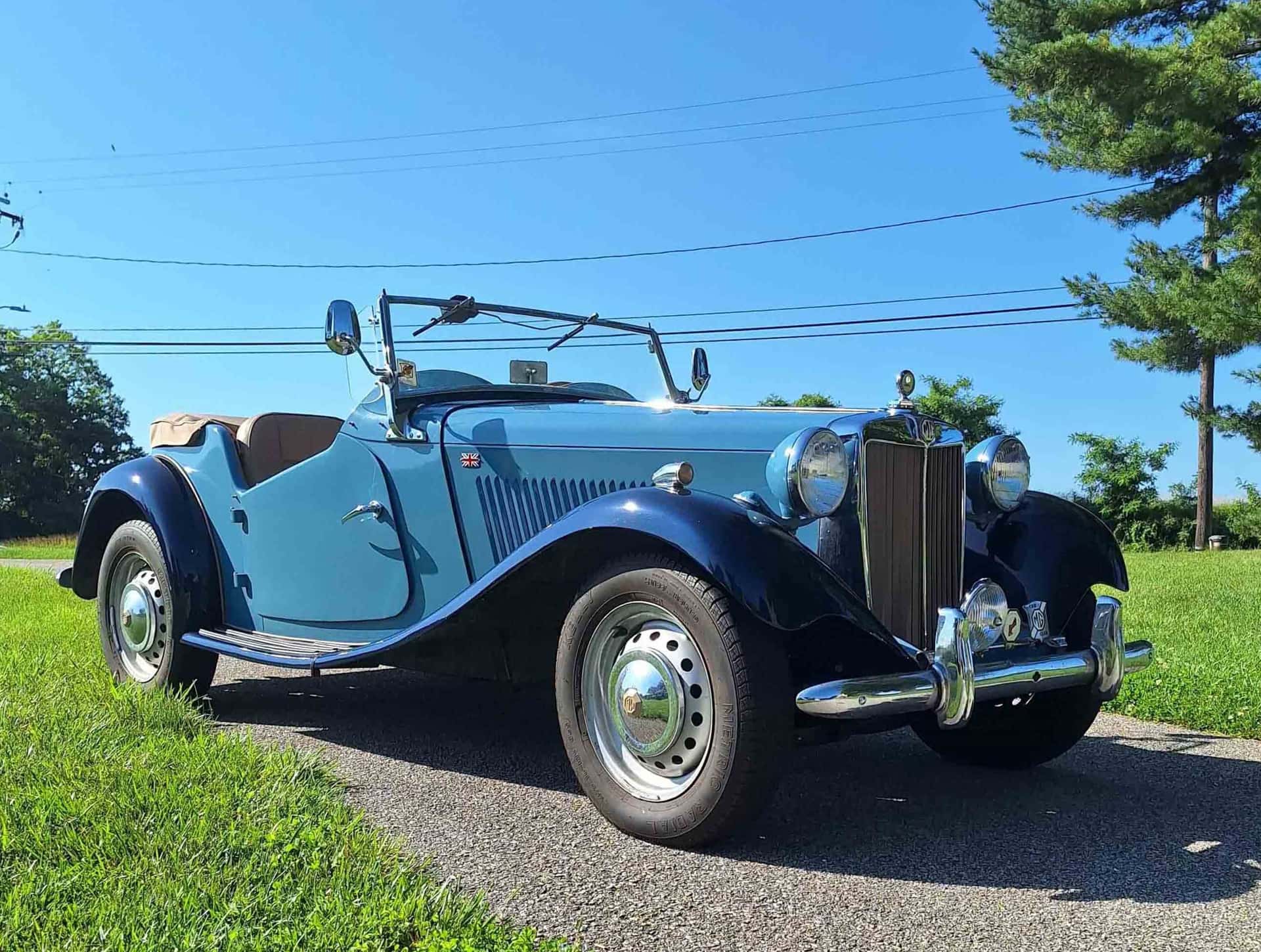 1953 MG TD sold for $8,700