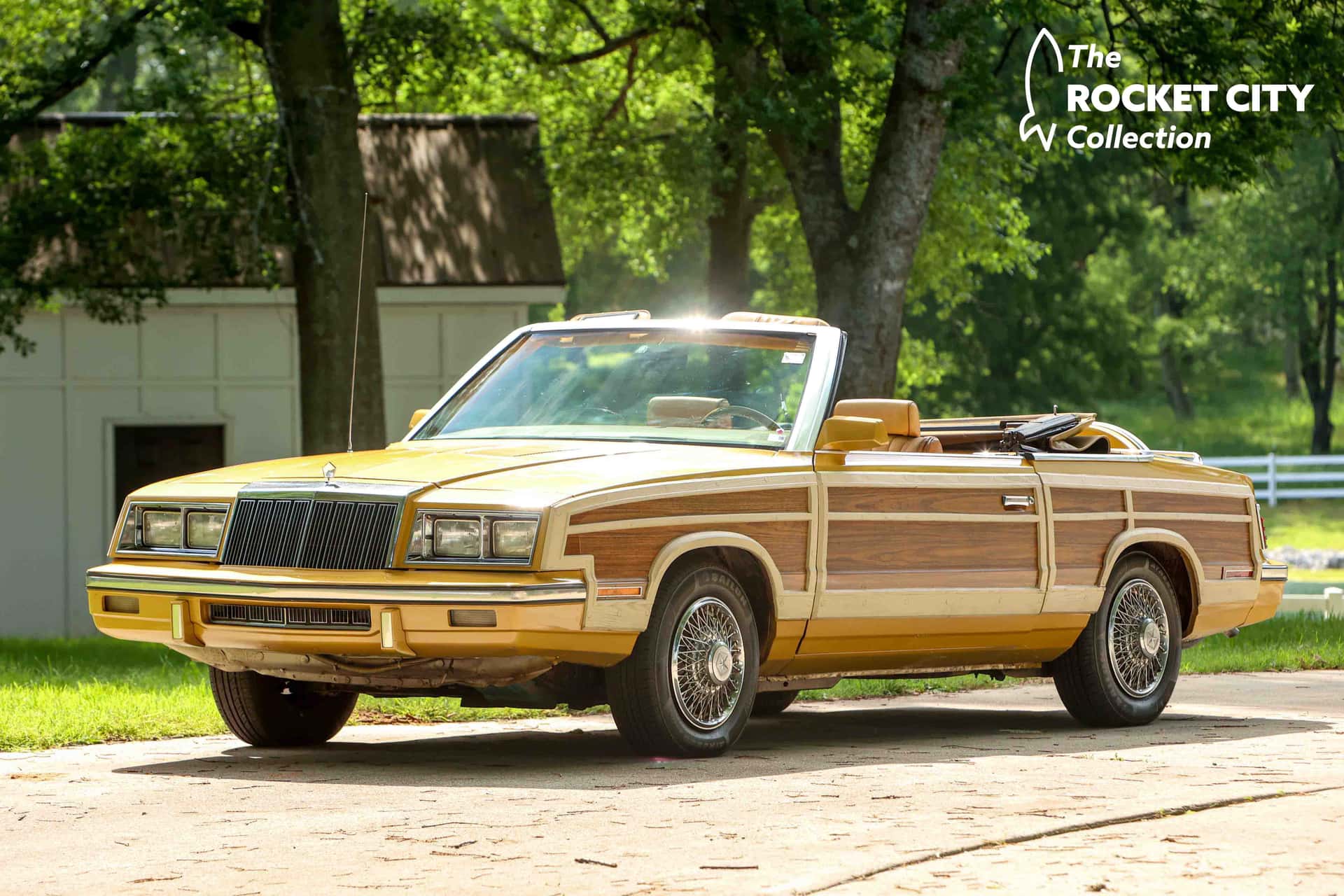 1985 Chrysler LeBaron Town & Country Convertible sold for $5,250