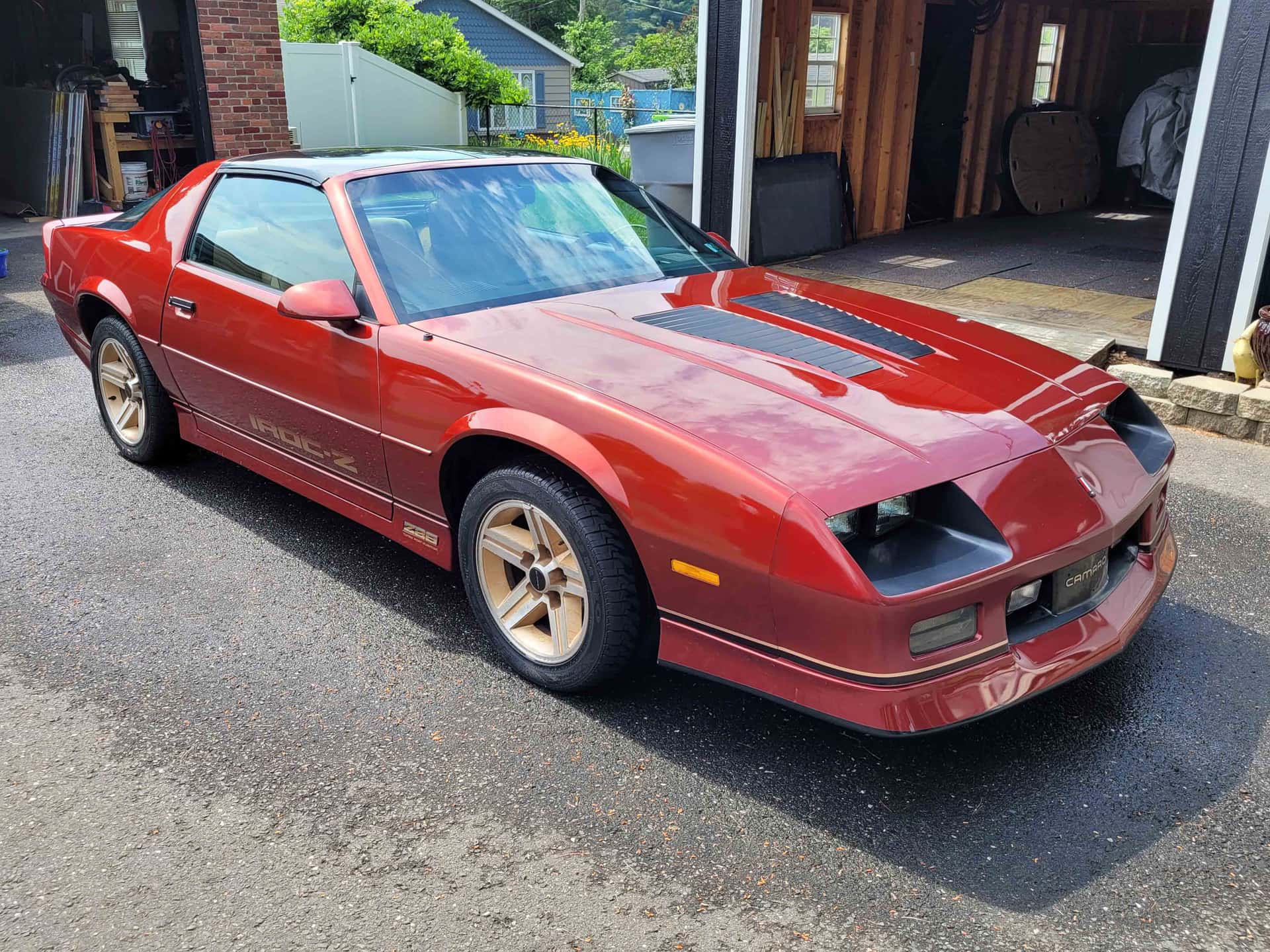 1986 Chevrolet Camaro sold for $6,250