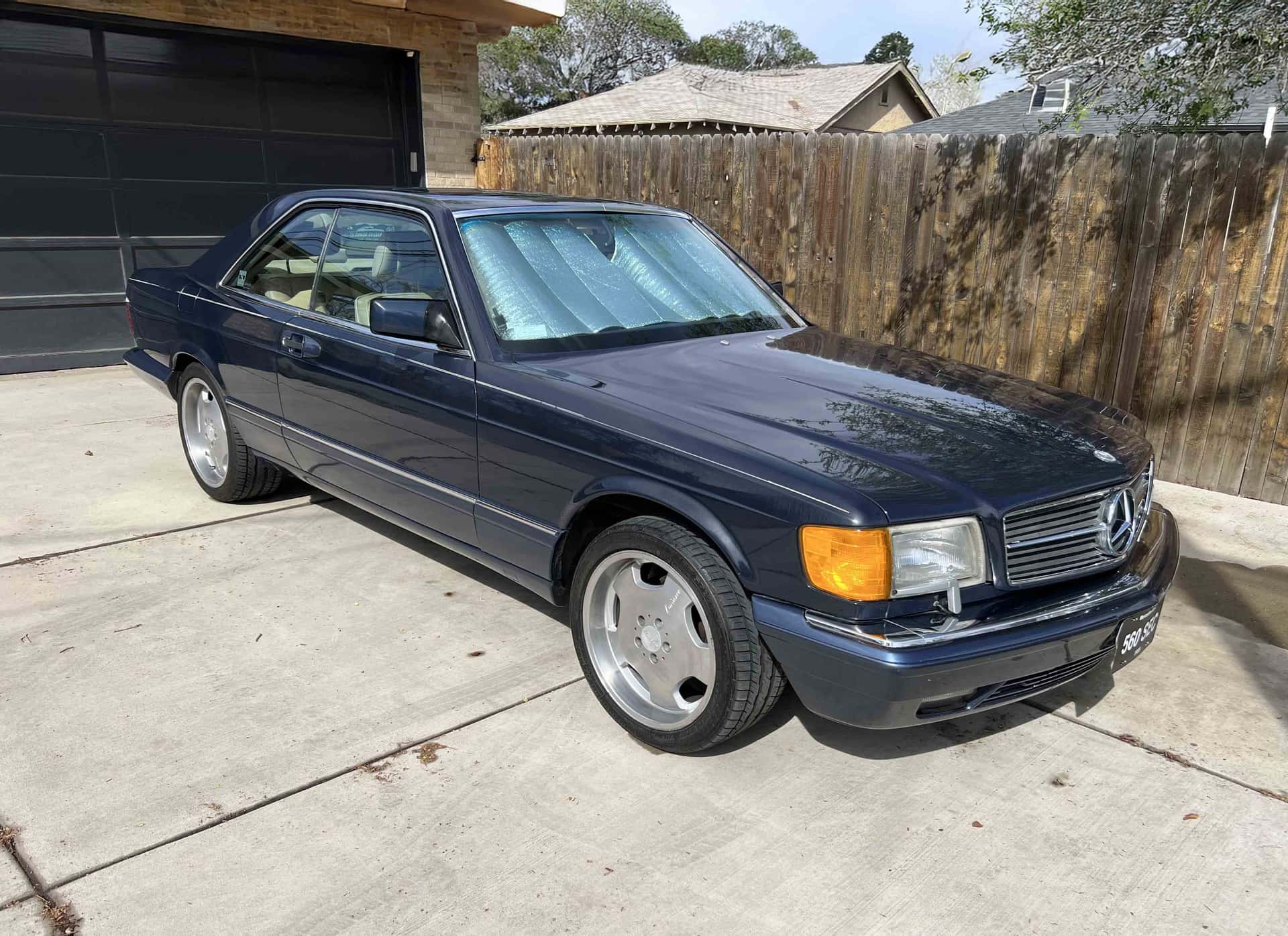 1989 Mercedes-Benz 560SEC sold for $15,500