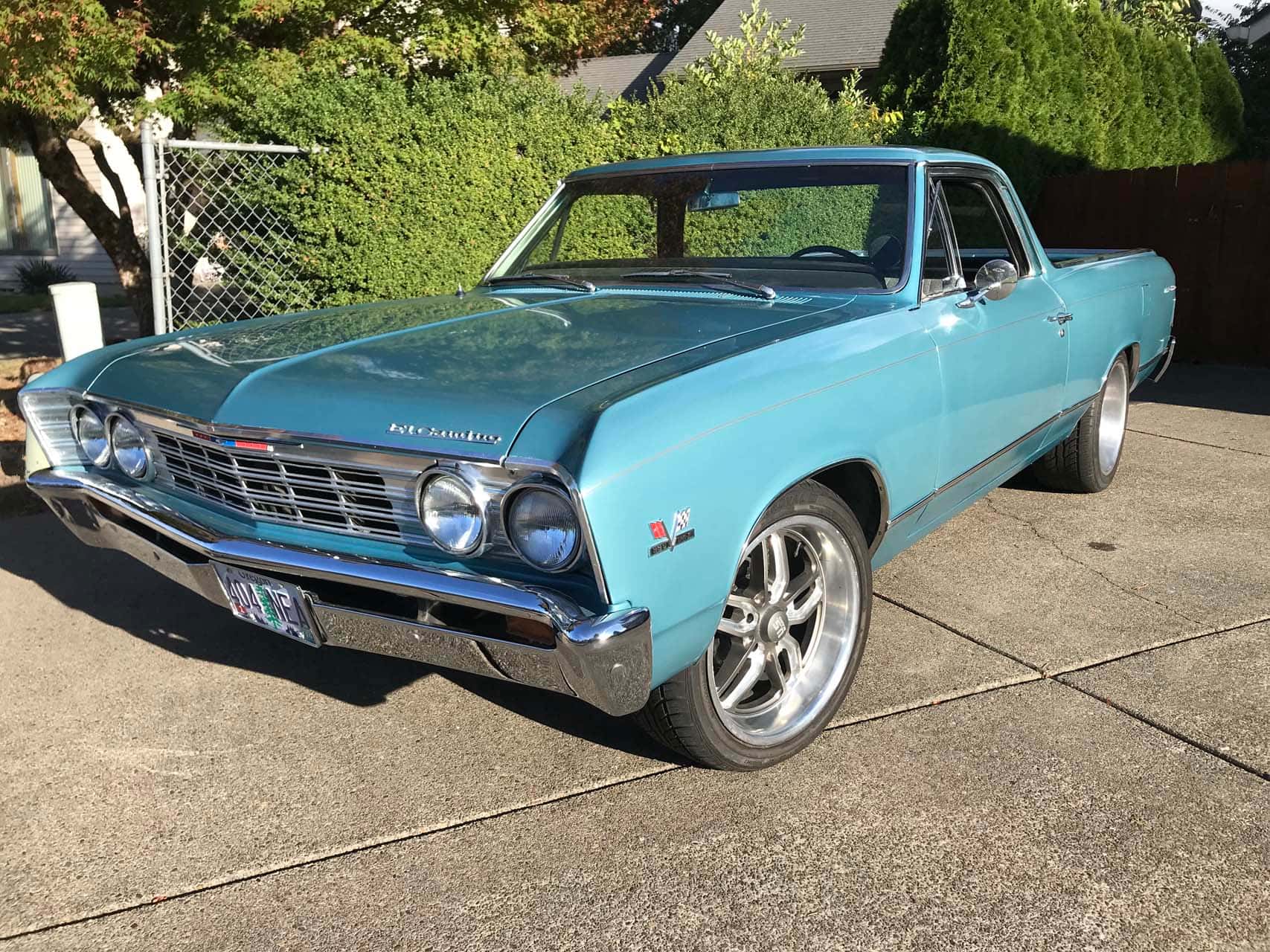 1967 Chevrolet El Camino sold for $20,500