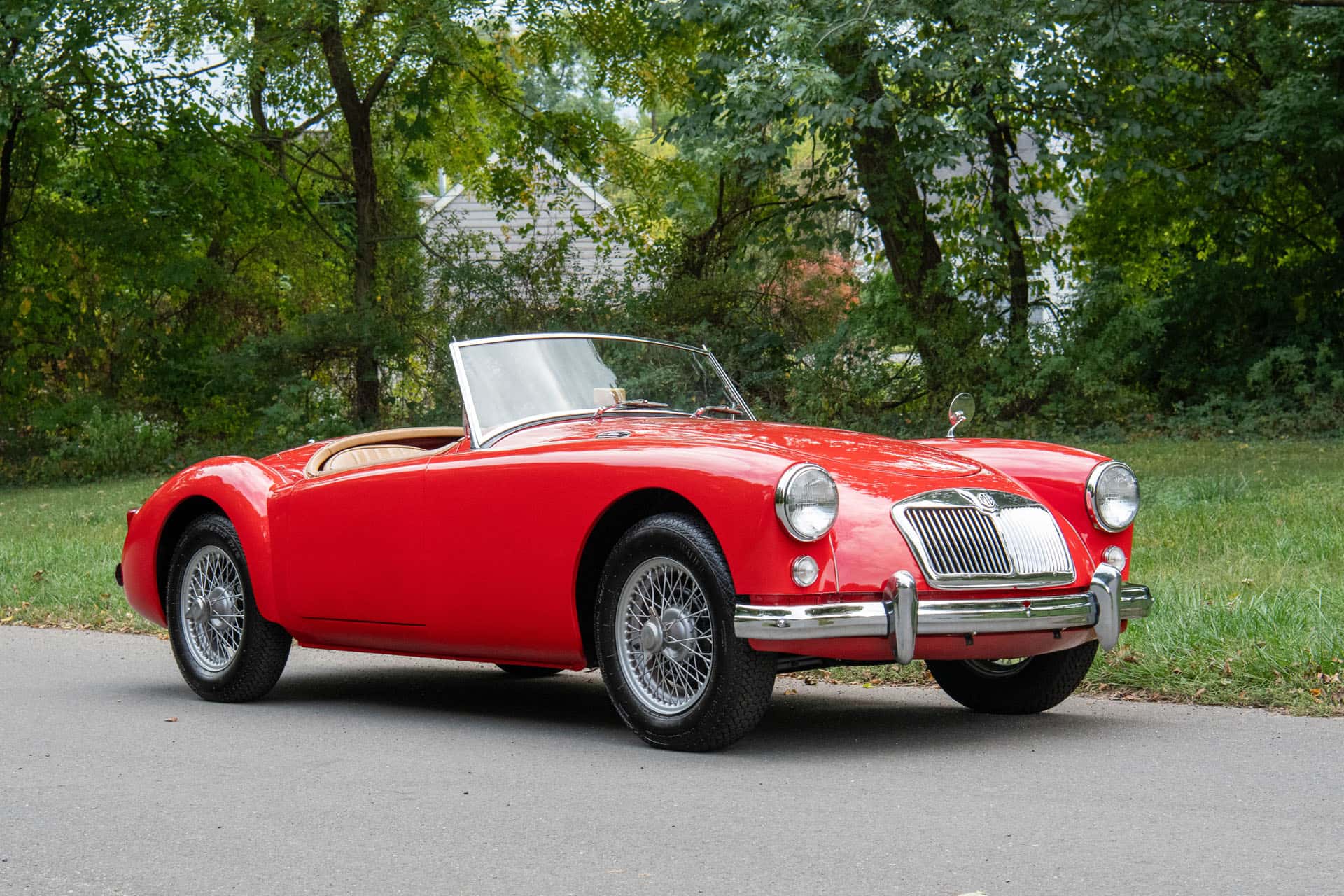 1956 MG MGA sold for $16,250