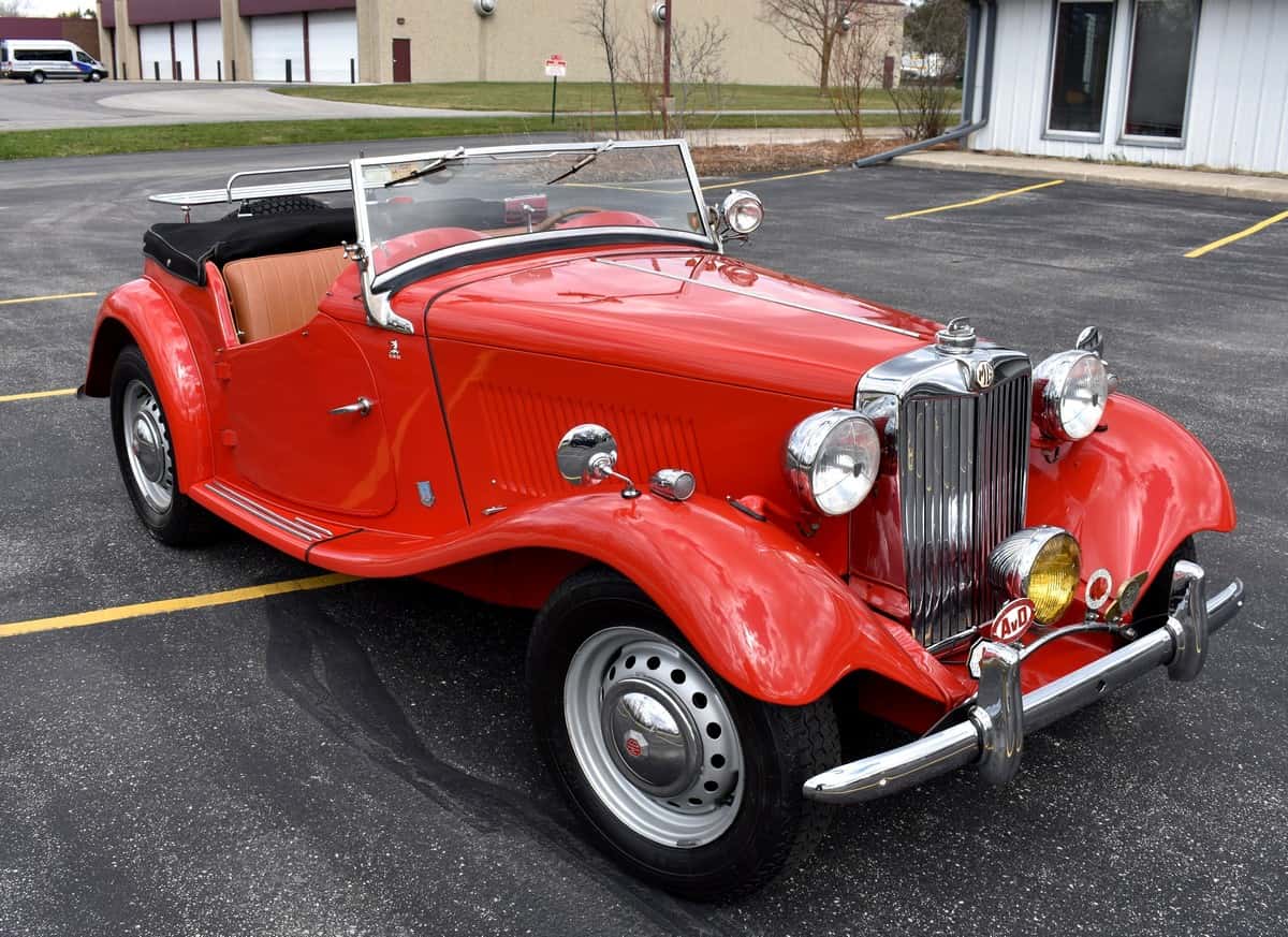 1952 MG TD sold for $21,809