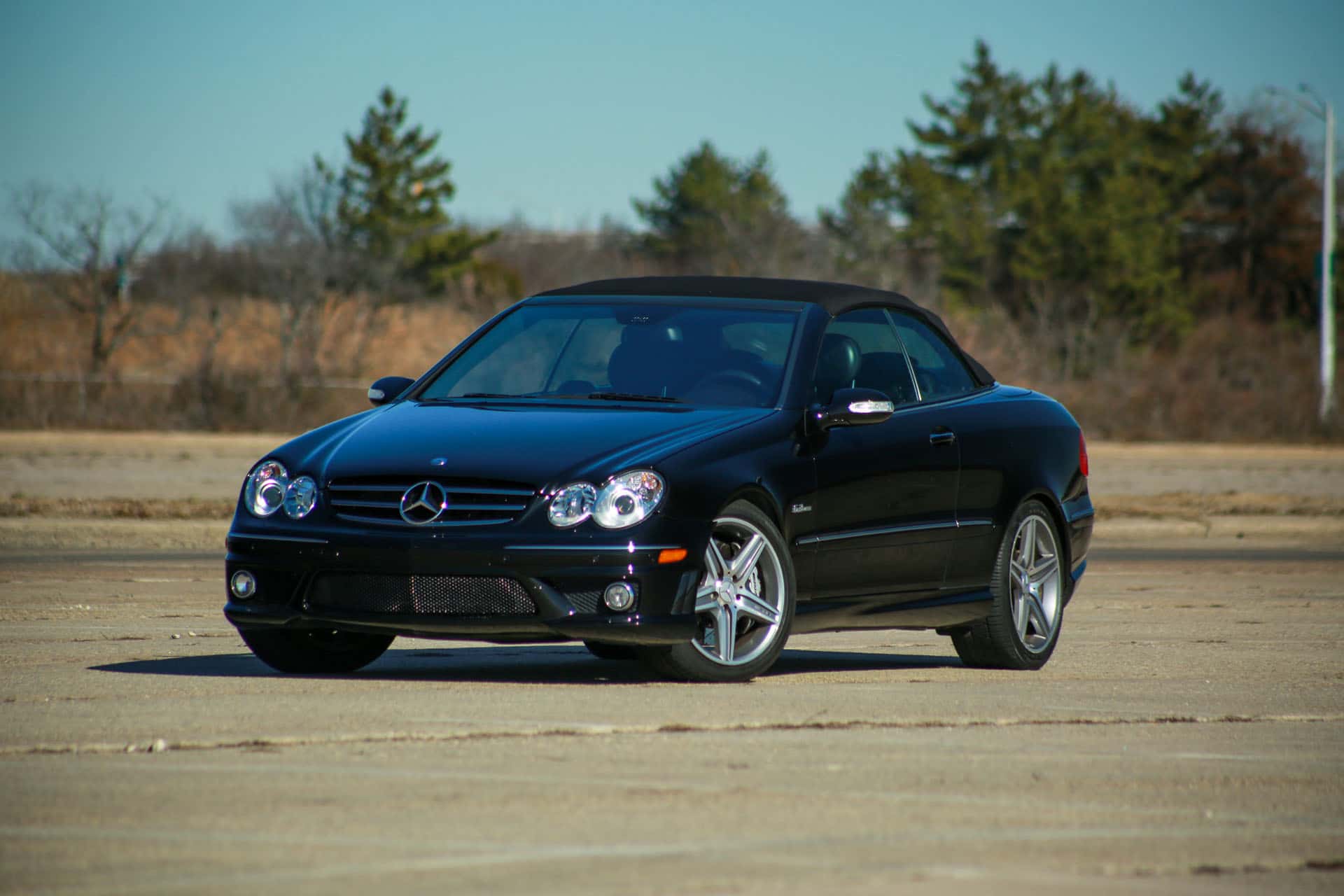 2008 Mercedes-Benz CLK 63 AMG Cabriolet sold for $9,138