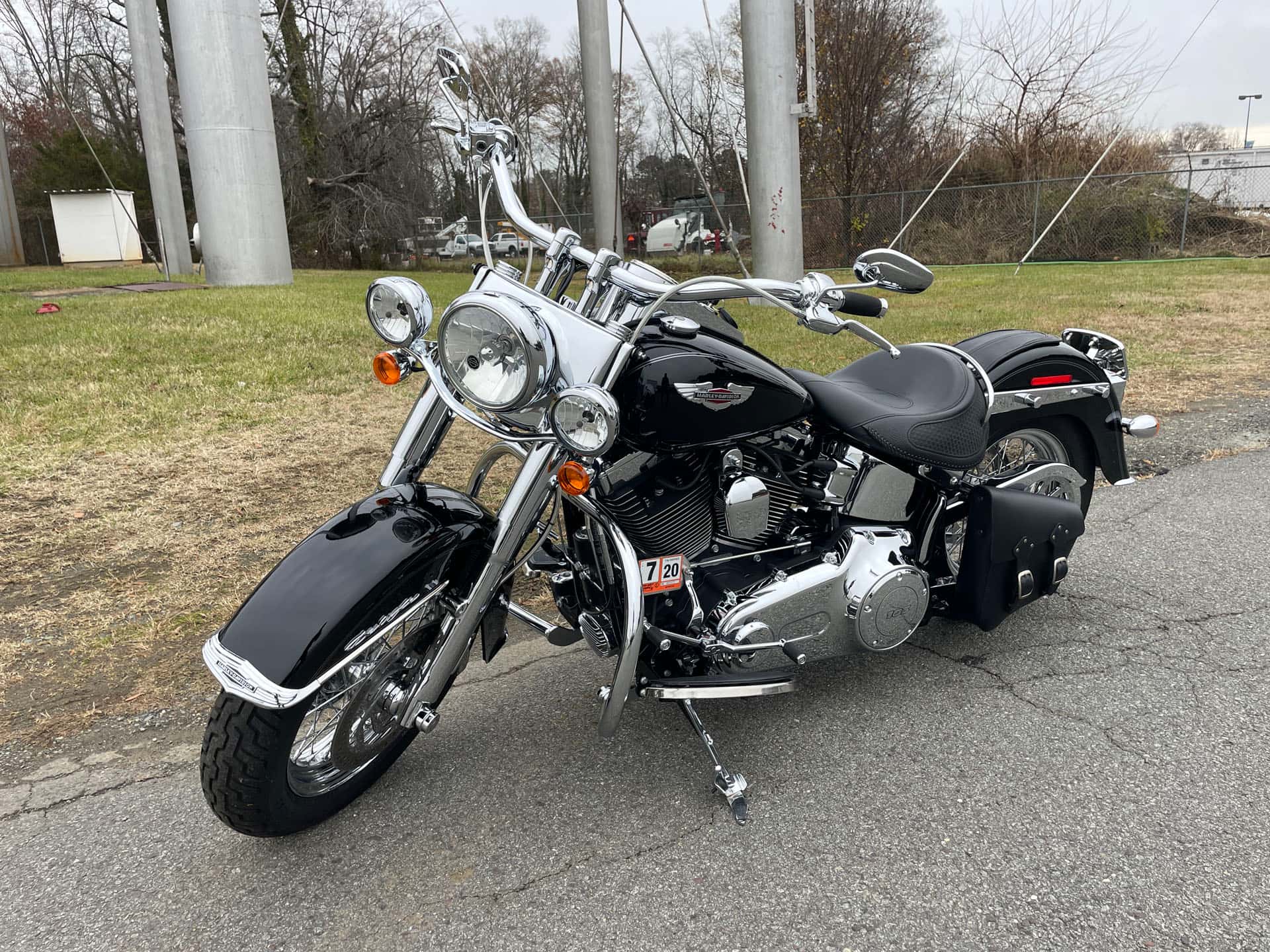 2015 Harley-Davidson Softail Deluxe sold for $10,575