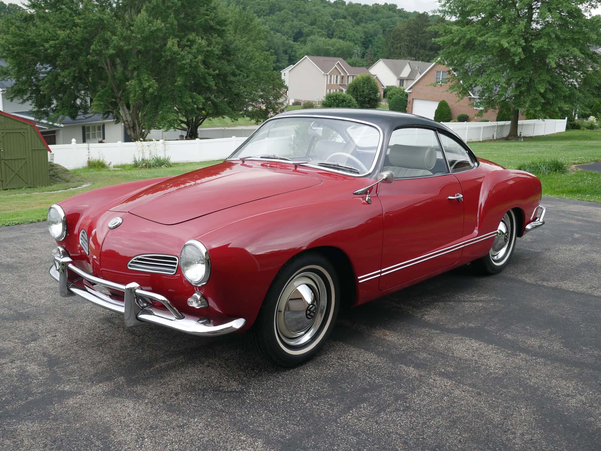 1963 Volkswagen Karmann Ghia sold for $23,500