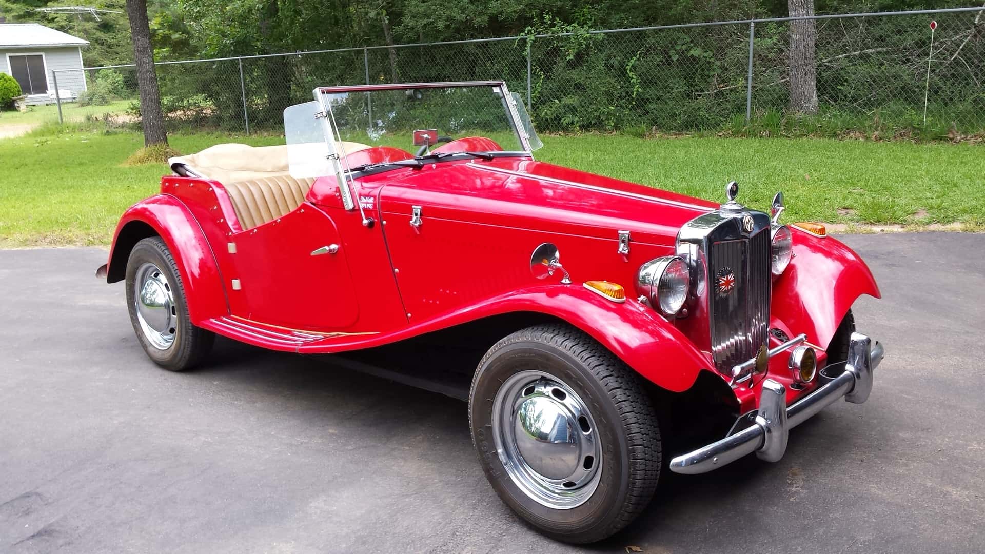 1955 MG TD sold for $4,501