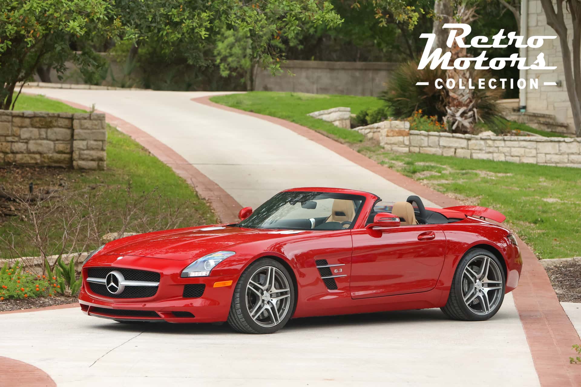 2012 Mercedes-Benz SLS AMG  sold for $125,000