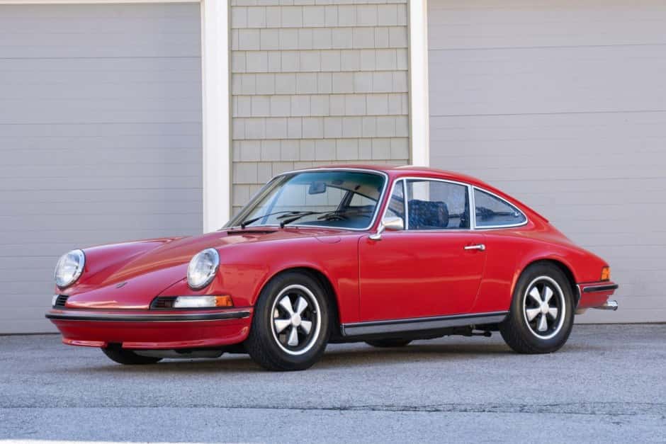 1973 Porsche LWB 911S (1969-1973) sold for $158,000