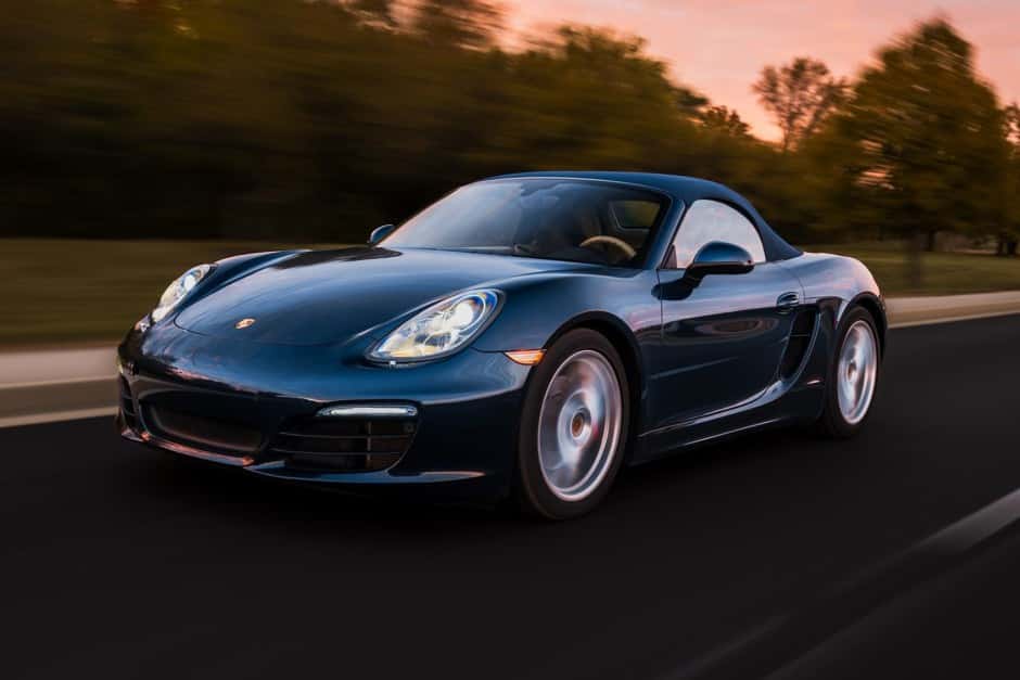 2014 Porsche 981 Boxster sold for $43,500