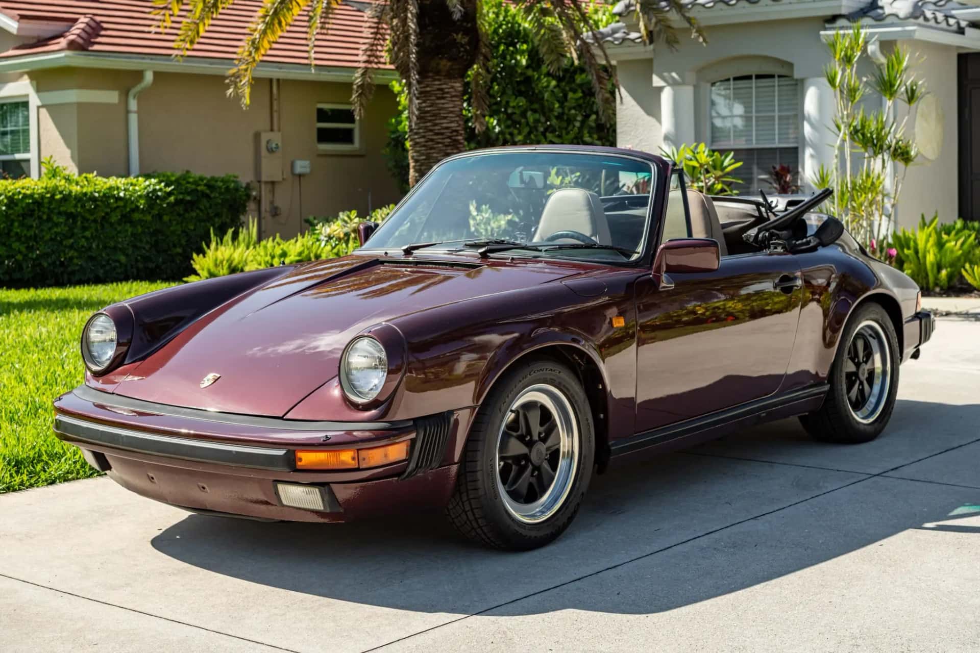 1985 Porsche 911 Carrera Cabriolet sold for $38,000