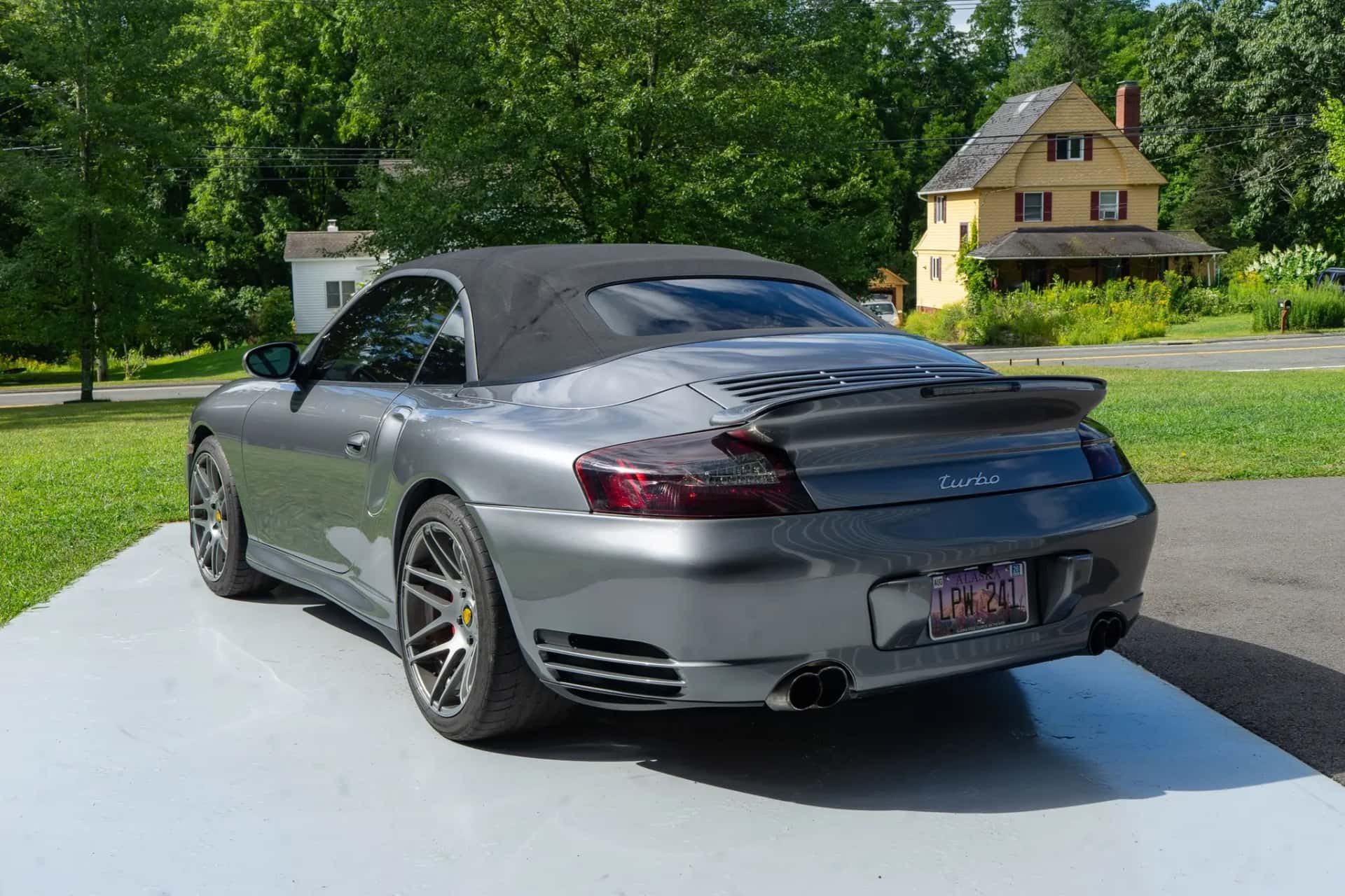 2004 Porsche 911 Turbo Cabriolet sold for $46,500