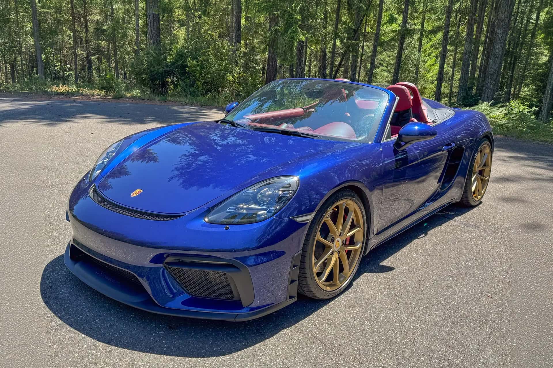 2022 Porsche 718 Spyder sold for $110,000