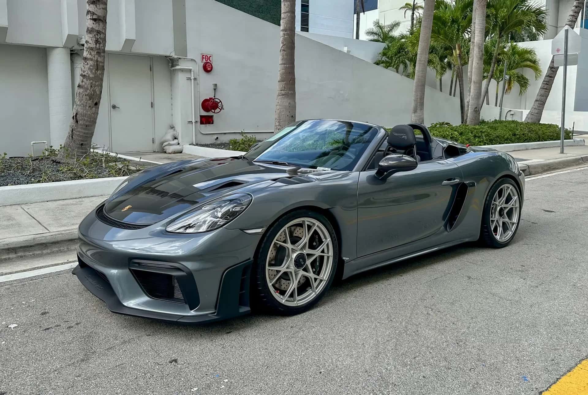 2024 Porsche 718 Spyder RS sold for $187,000