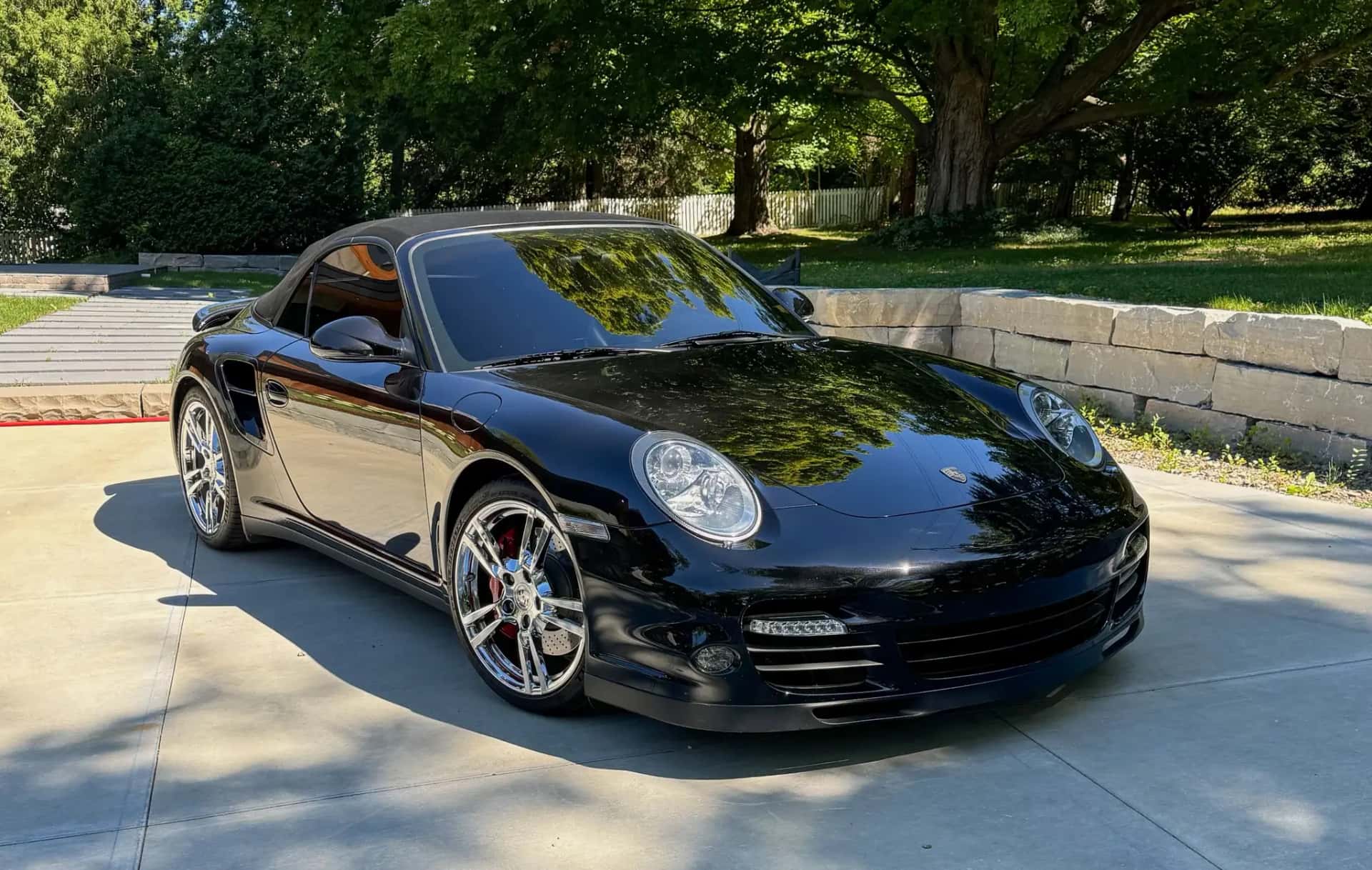 2012 Porsche 911 Turbo Cabriolet sold for $81,000