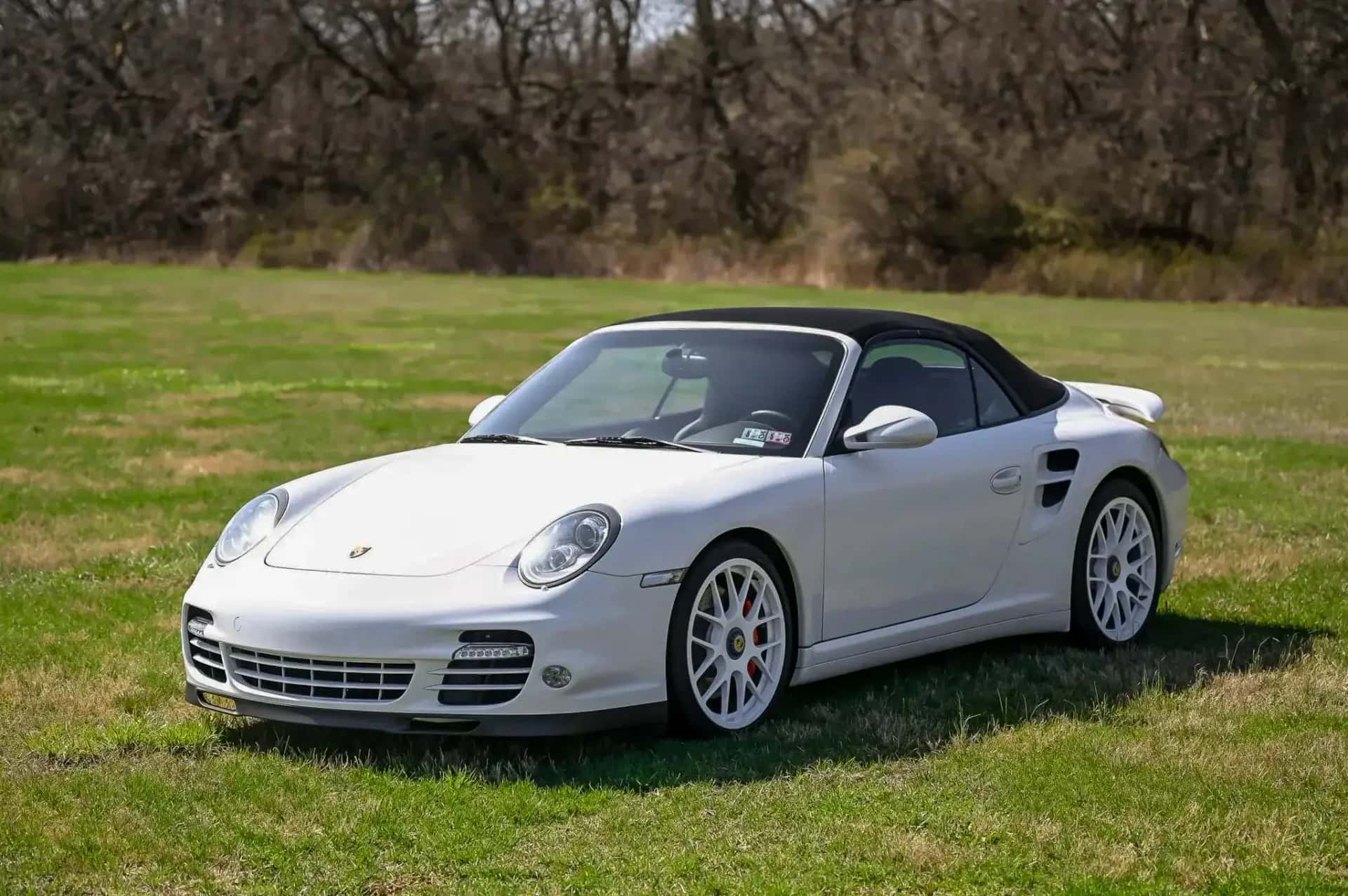 2011 Porsche 911 Turbo Cabriolet sold for $126,500