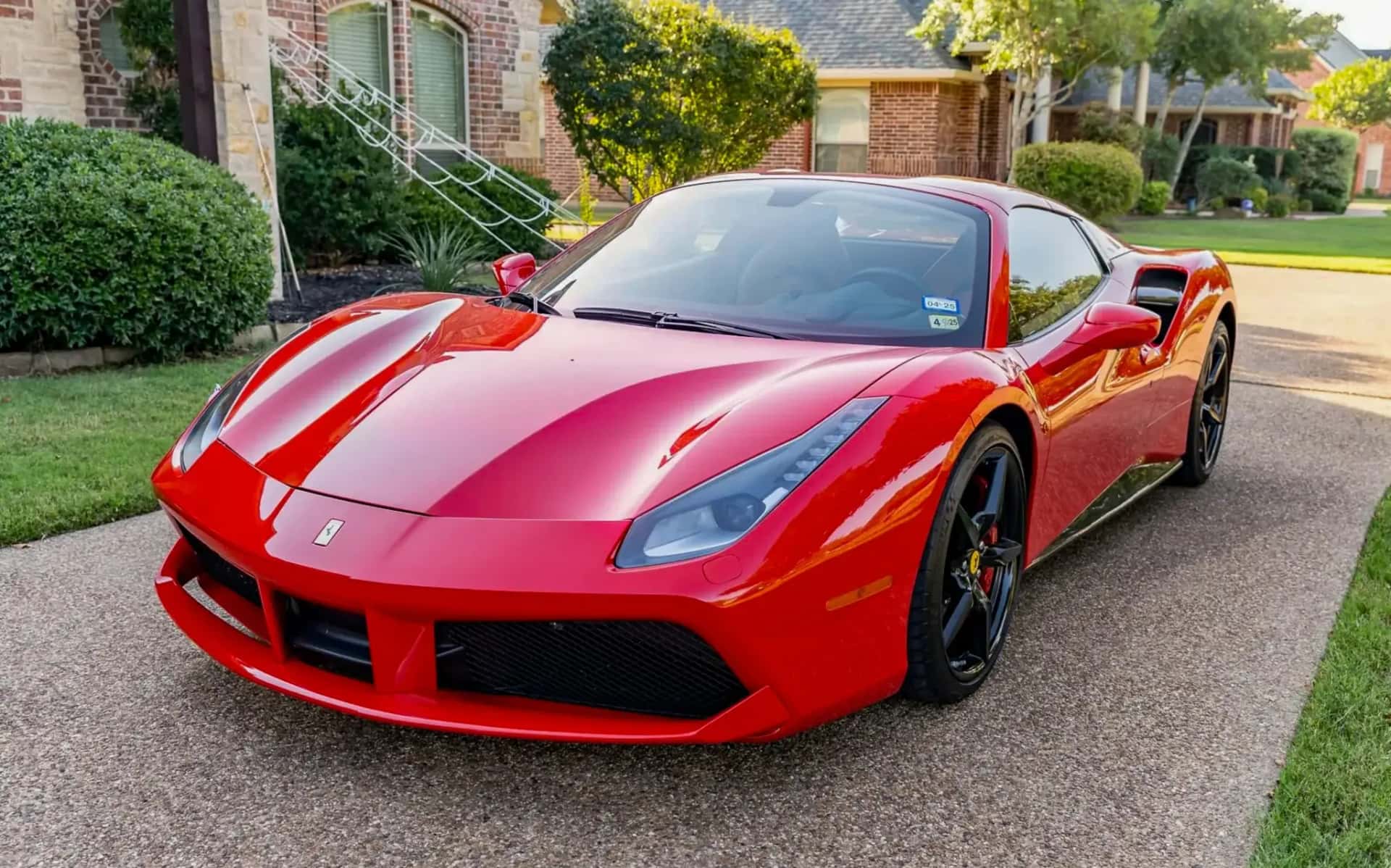 2018 Ferrari 488 Spider sold for $250,000