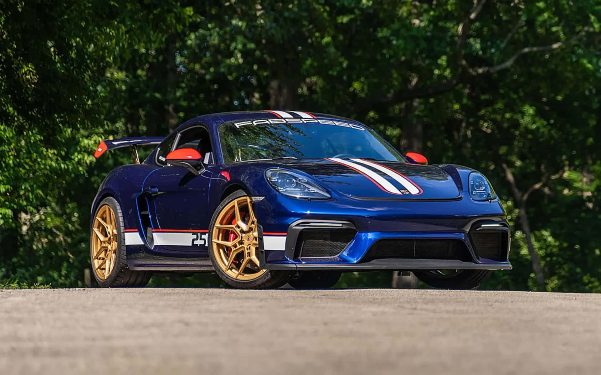 2020 Porsche 718 Cayman GT4 sold for $112,000