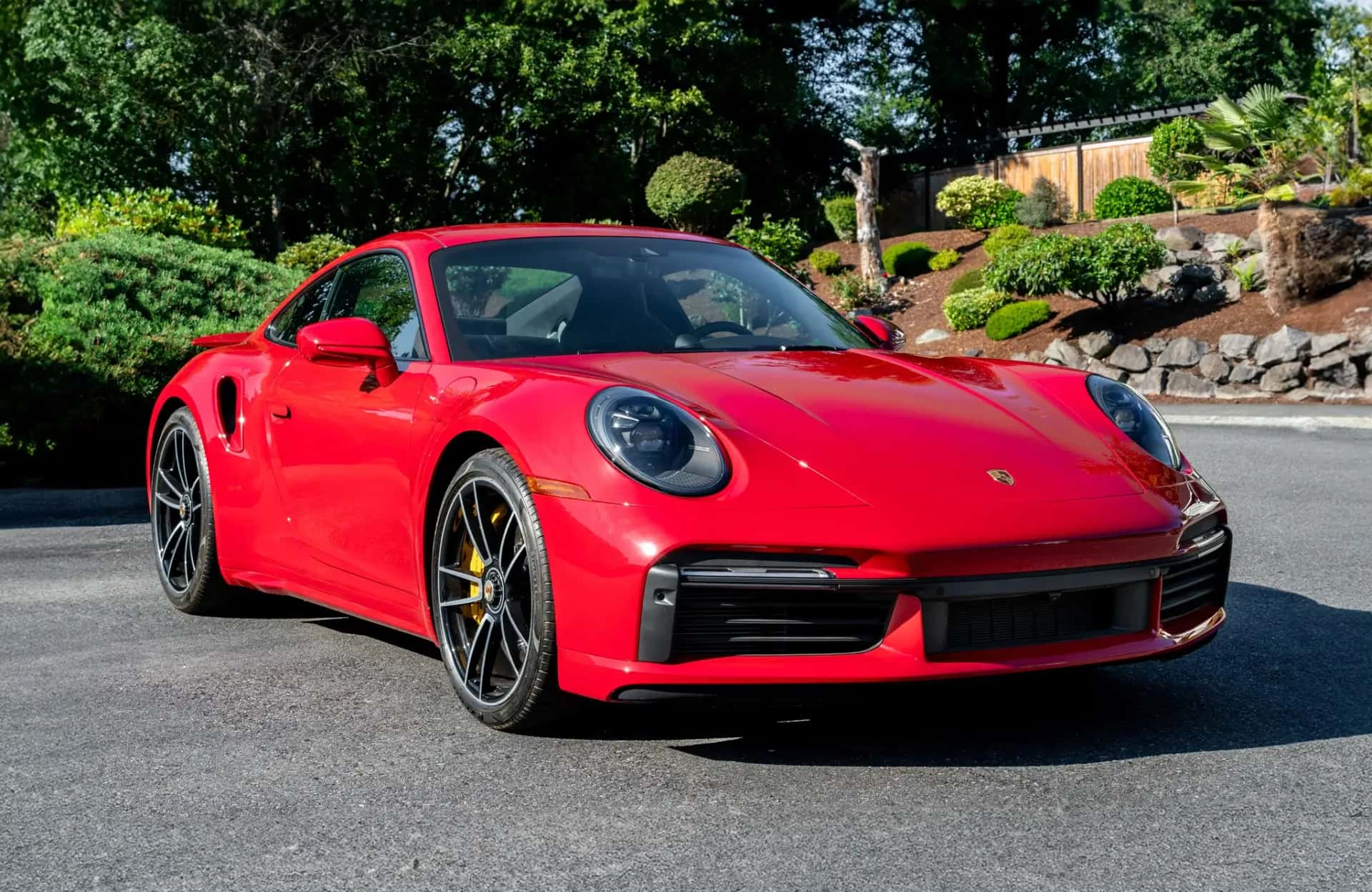 2021 Porsche 911 Turbo S Coupe sold for $213,500
