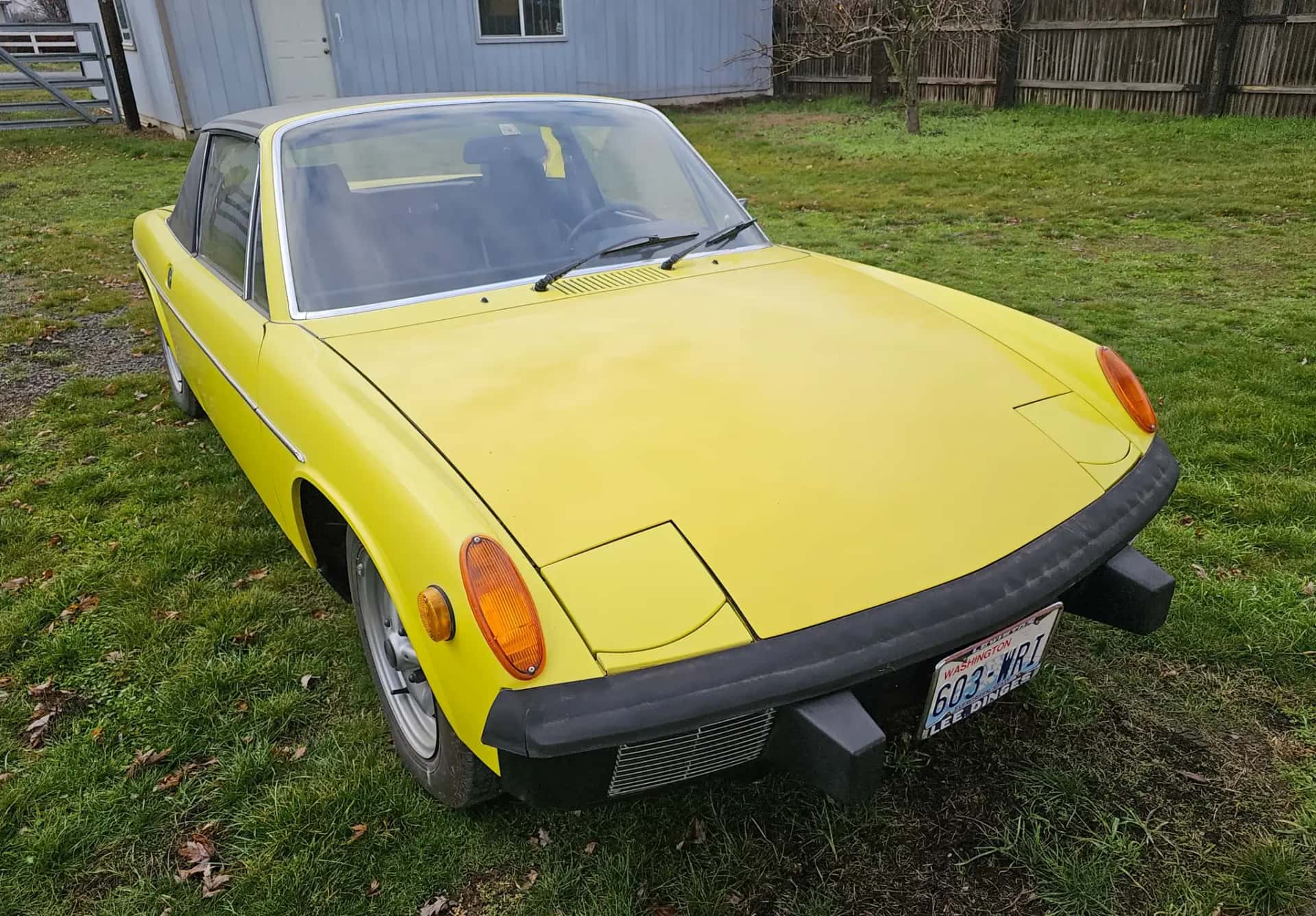 1974 Porsche 914 sold for $15,000