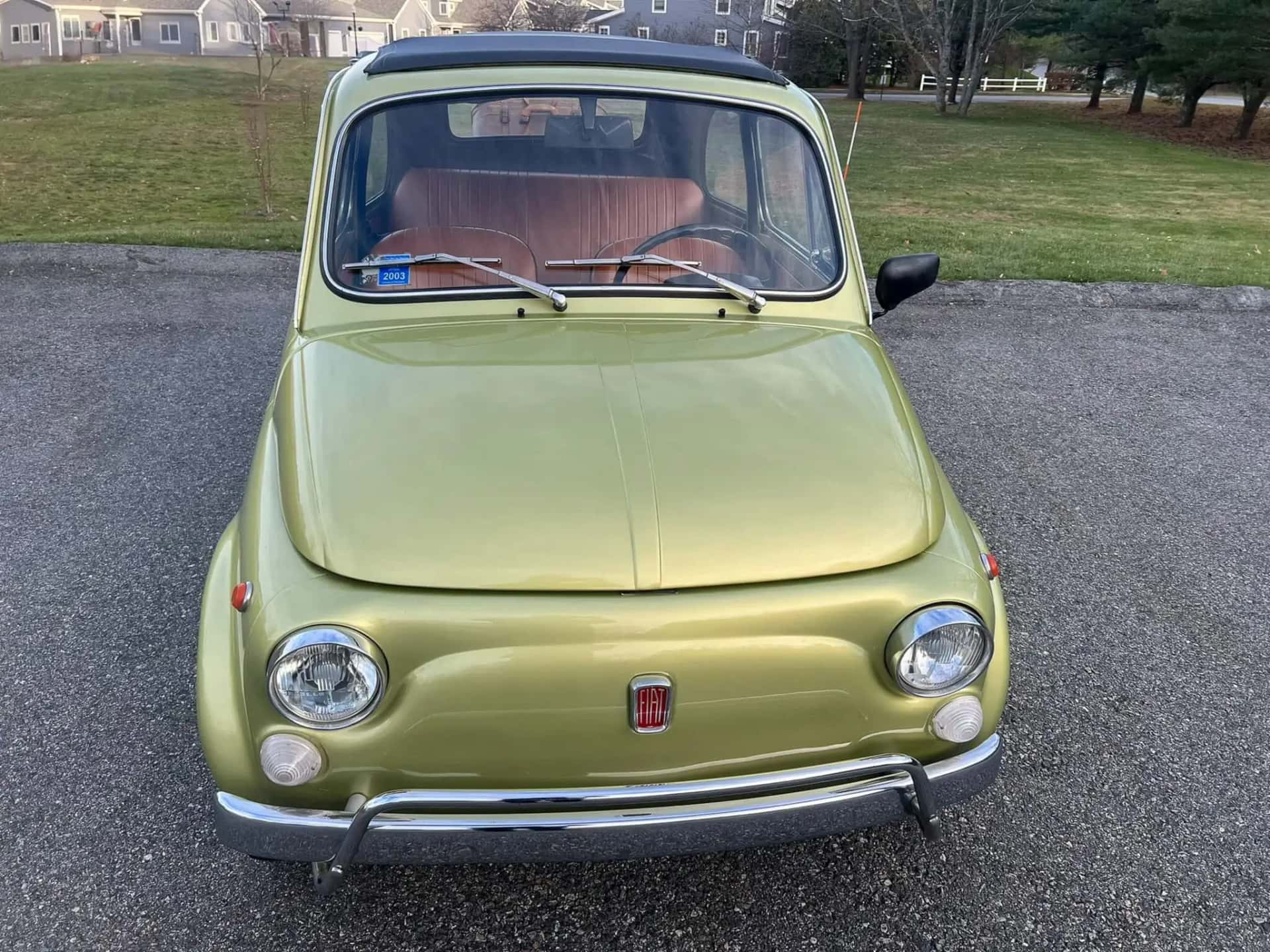 1970 Fiat 500 sold for $15,550