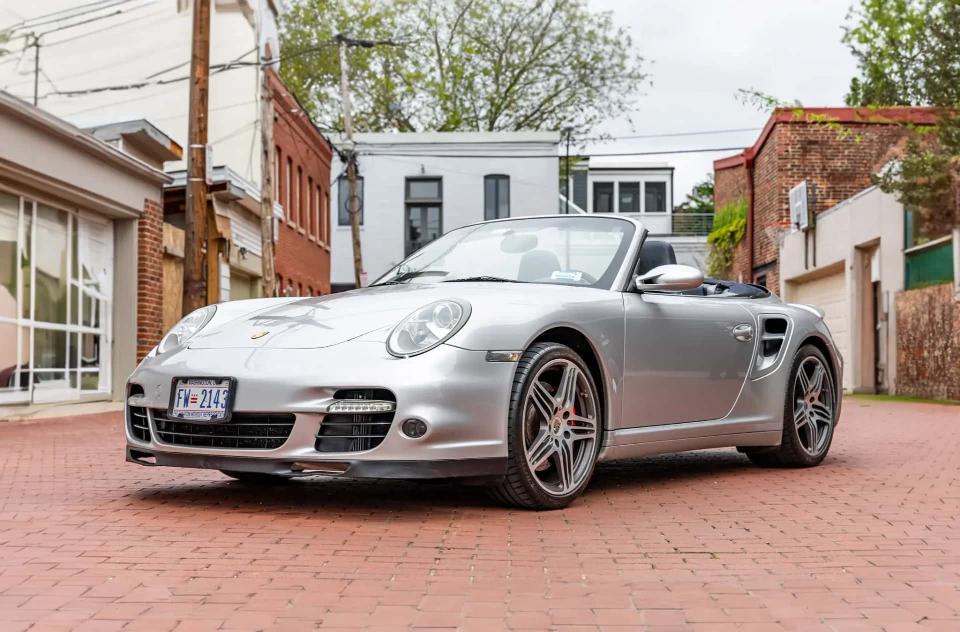 2008 Porsche 911 Turbo Cabriolet sold for $56,000