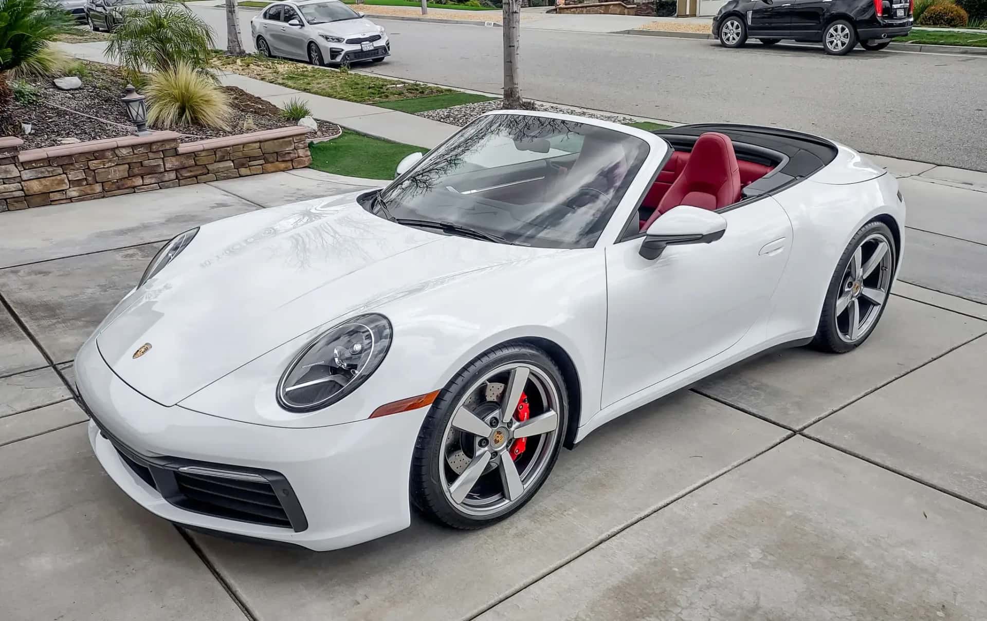2020 Porsche 911 Carrera 4S Cabriolet sold for $128,000