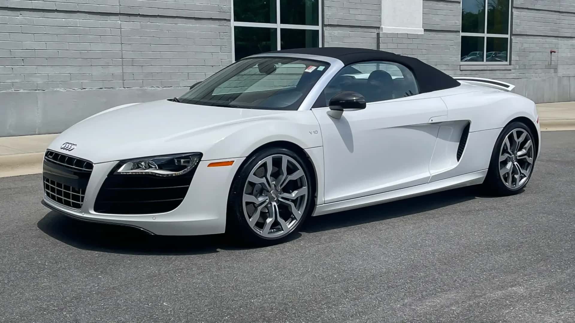 2012 Audi R8 Spyder V10 Quattro sold for $135,000