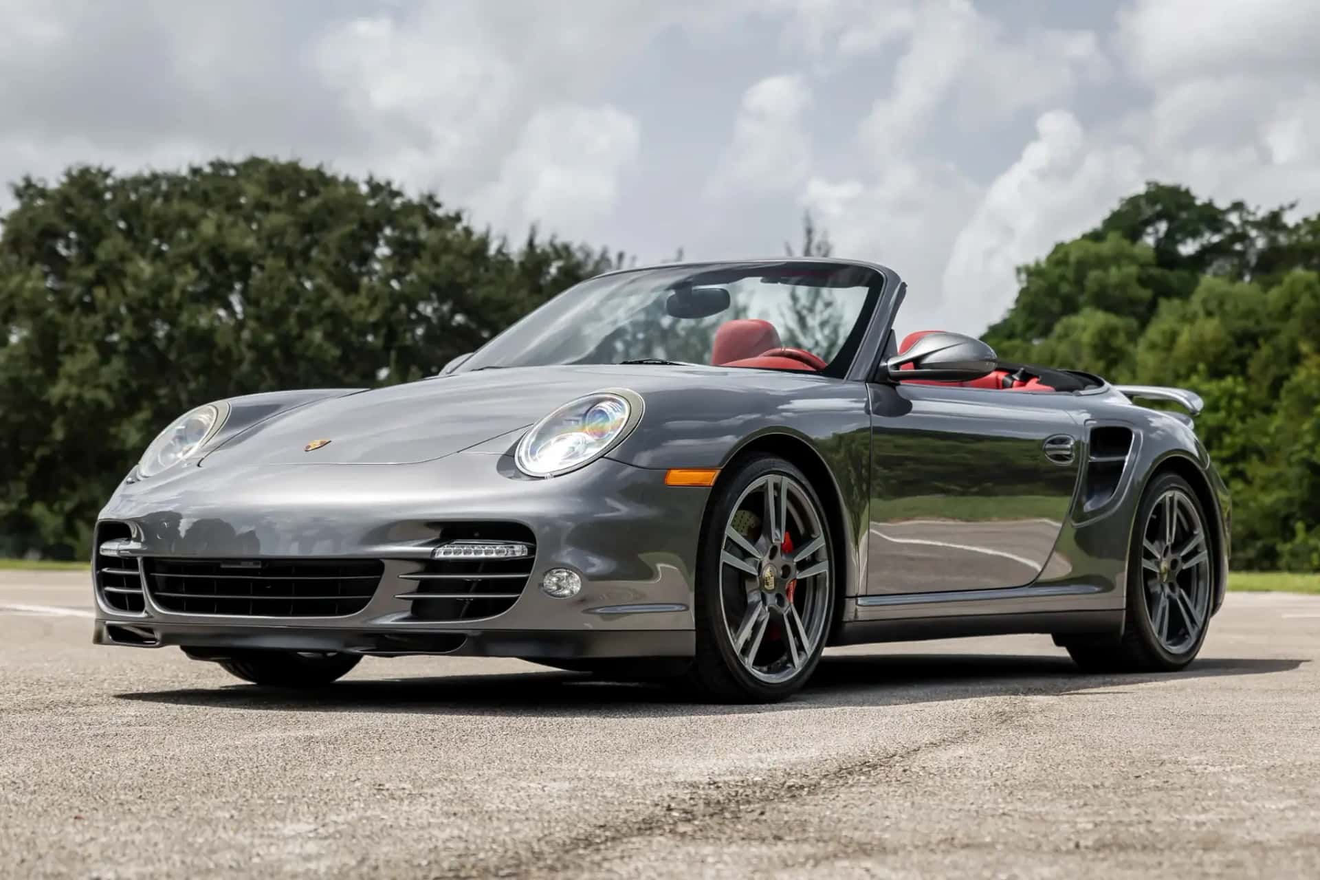 2010 Porsche 911 Turbo Cabriolet sold for $93,993