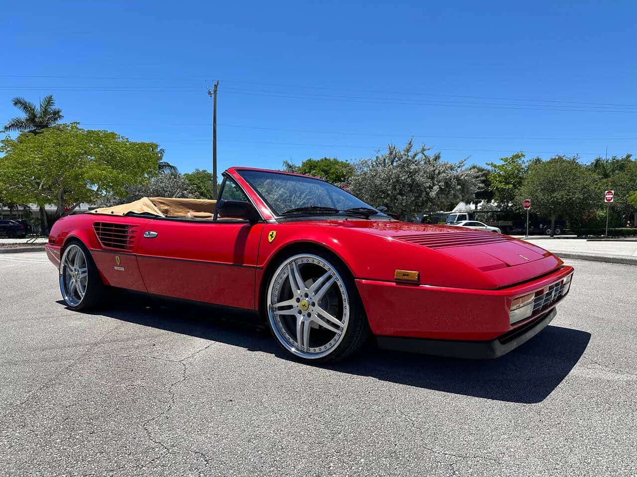 1988 Ferrari Mondial 3.2 Cabriolet sold for $42,000