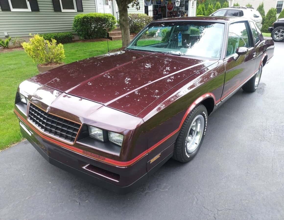 1985 Chevrolet Monte Carlo SS sold for $22,733