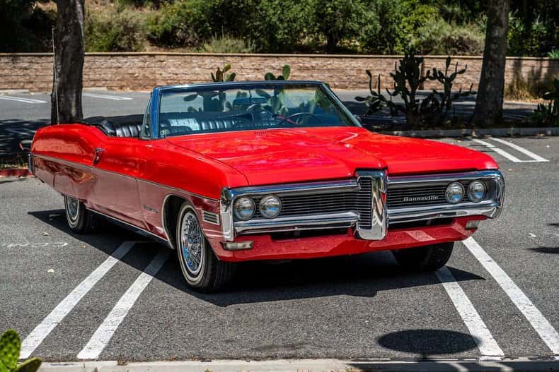 1968 Pontiac Bonneville Convertible sold for $16,275