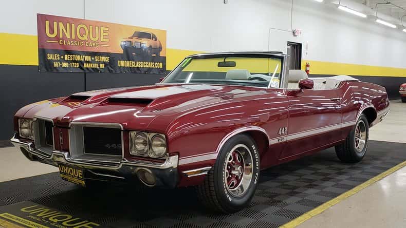 1971 Oldsmobile 442 Convertible sold for $62,895