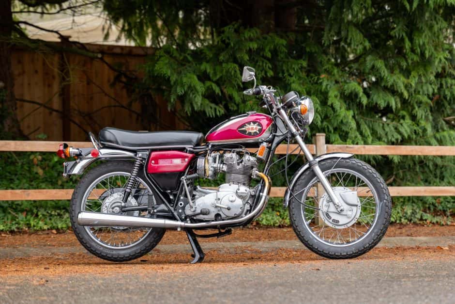 1972 BSA Rocket sold for $9,500