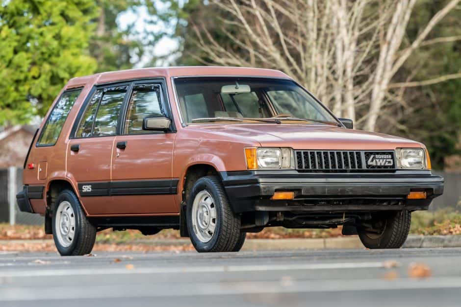 1983 Toyota Tercel sold for $7,800