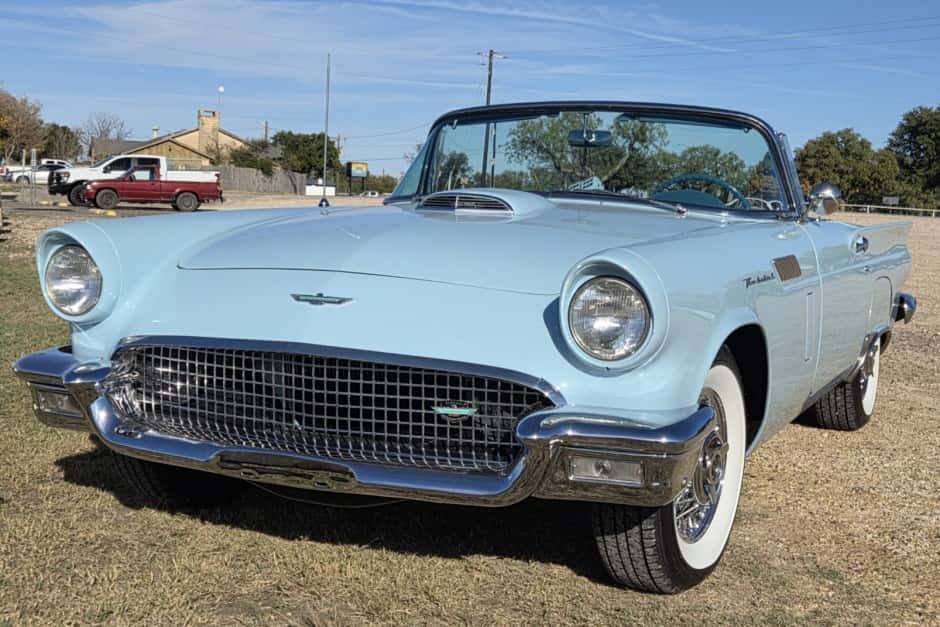 1957 Ford Thunderbird (1955-1957) sold for $53,000