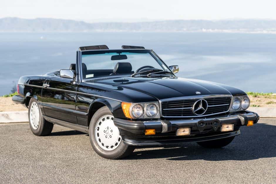 1987 Mercedes-Benz R107 SL sold for $35,250