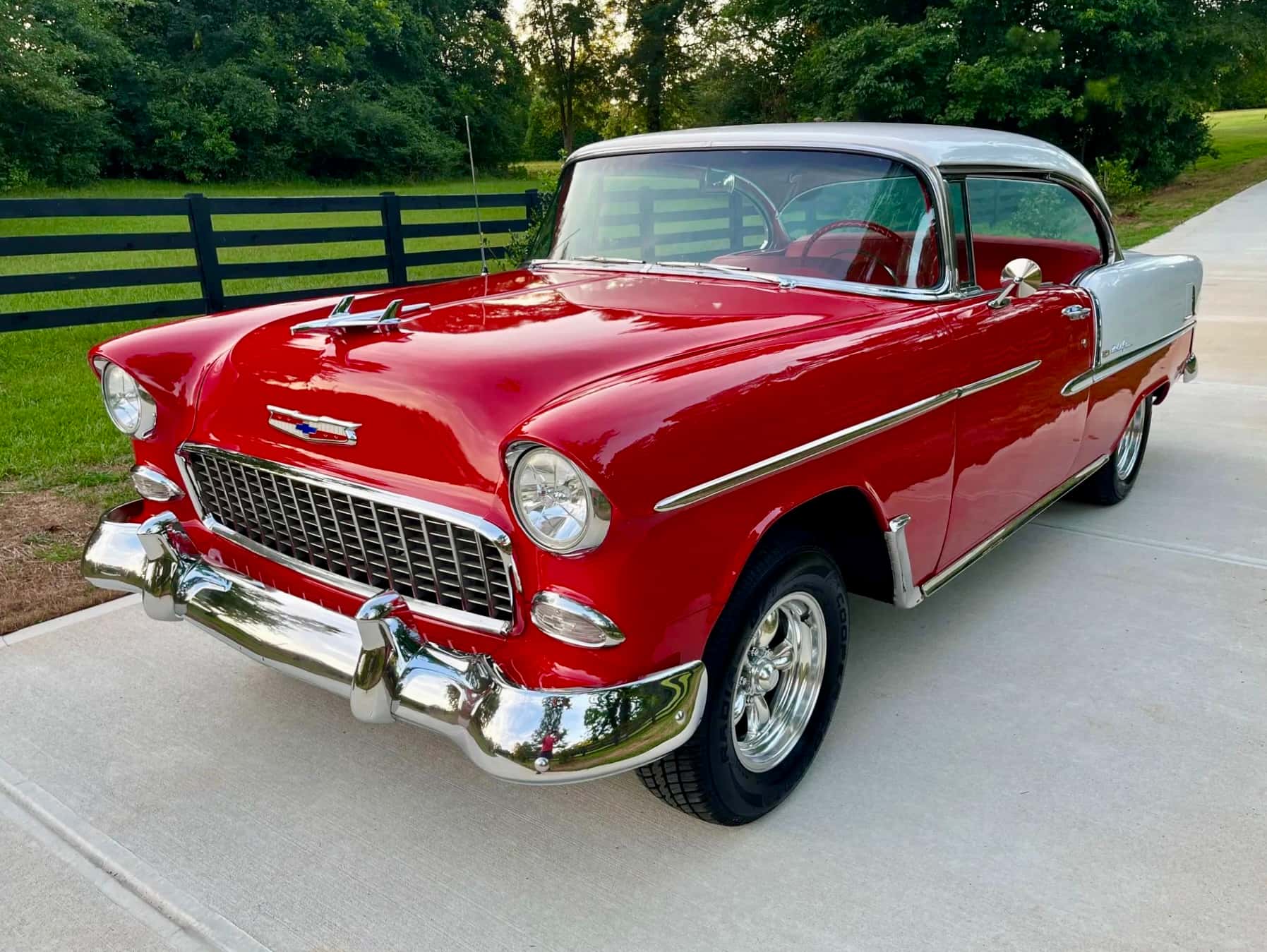 1955 Chevrolet Bel Air sold for $40,000