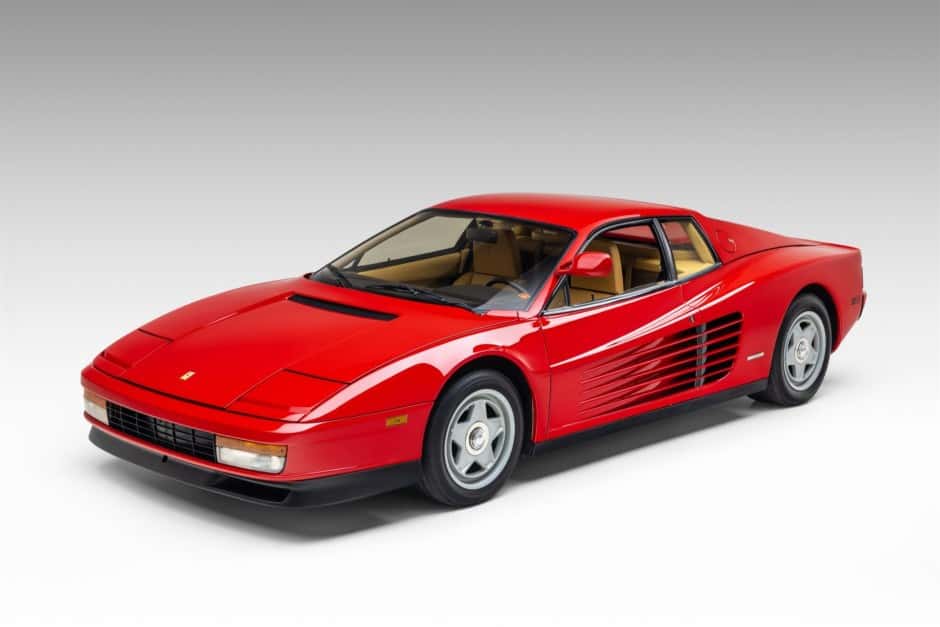 1986 Ferrari Testarossa sold for $175,000