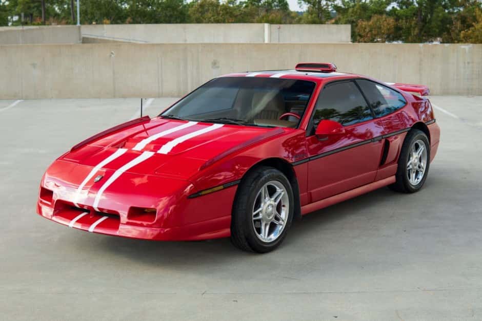 1988 Pontiac Fiero sold for $13,000